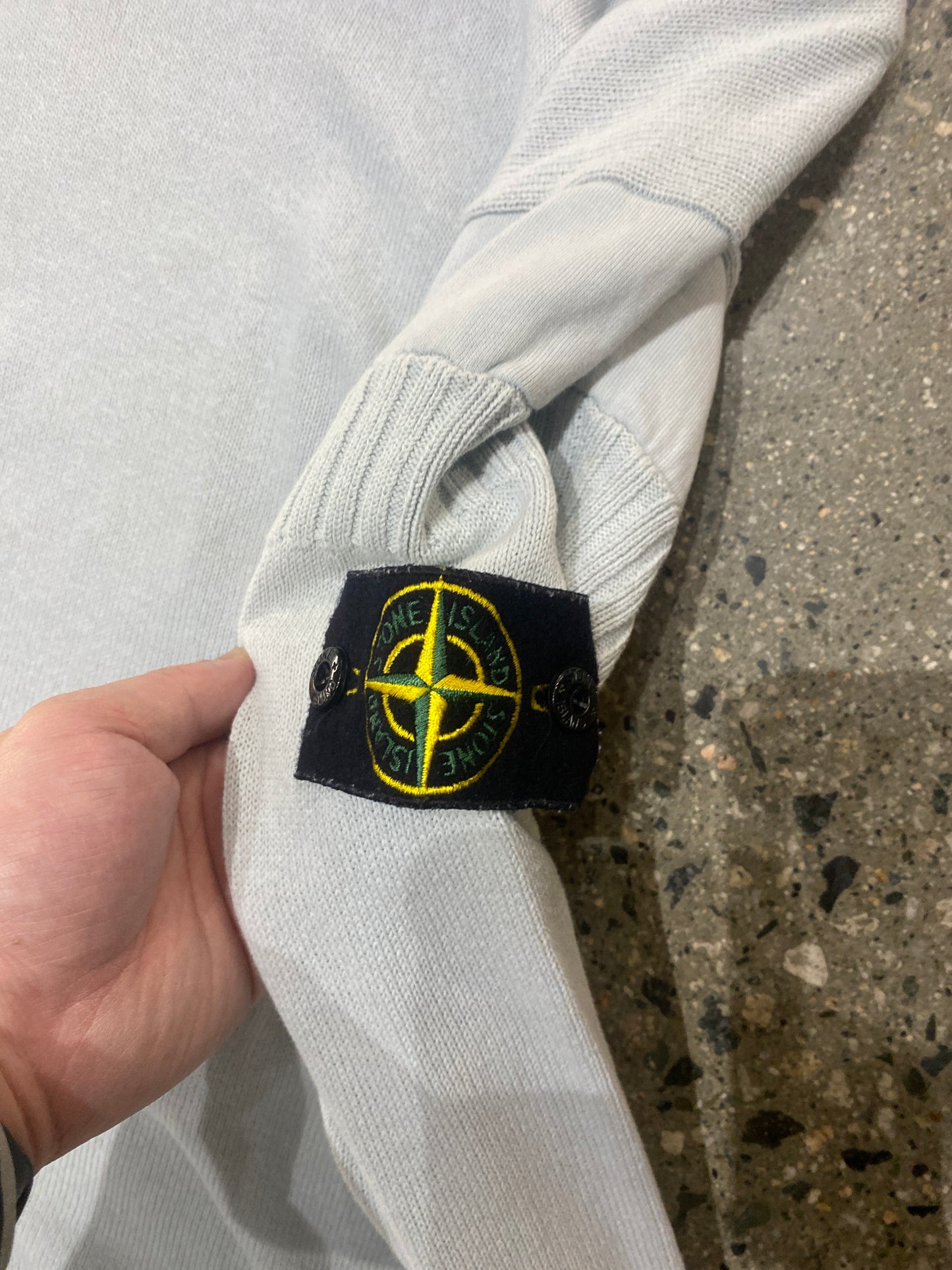 (M/L) Baby Blue Stone Island Knit