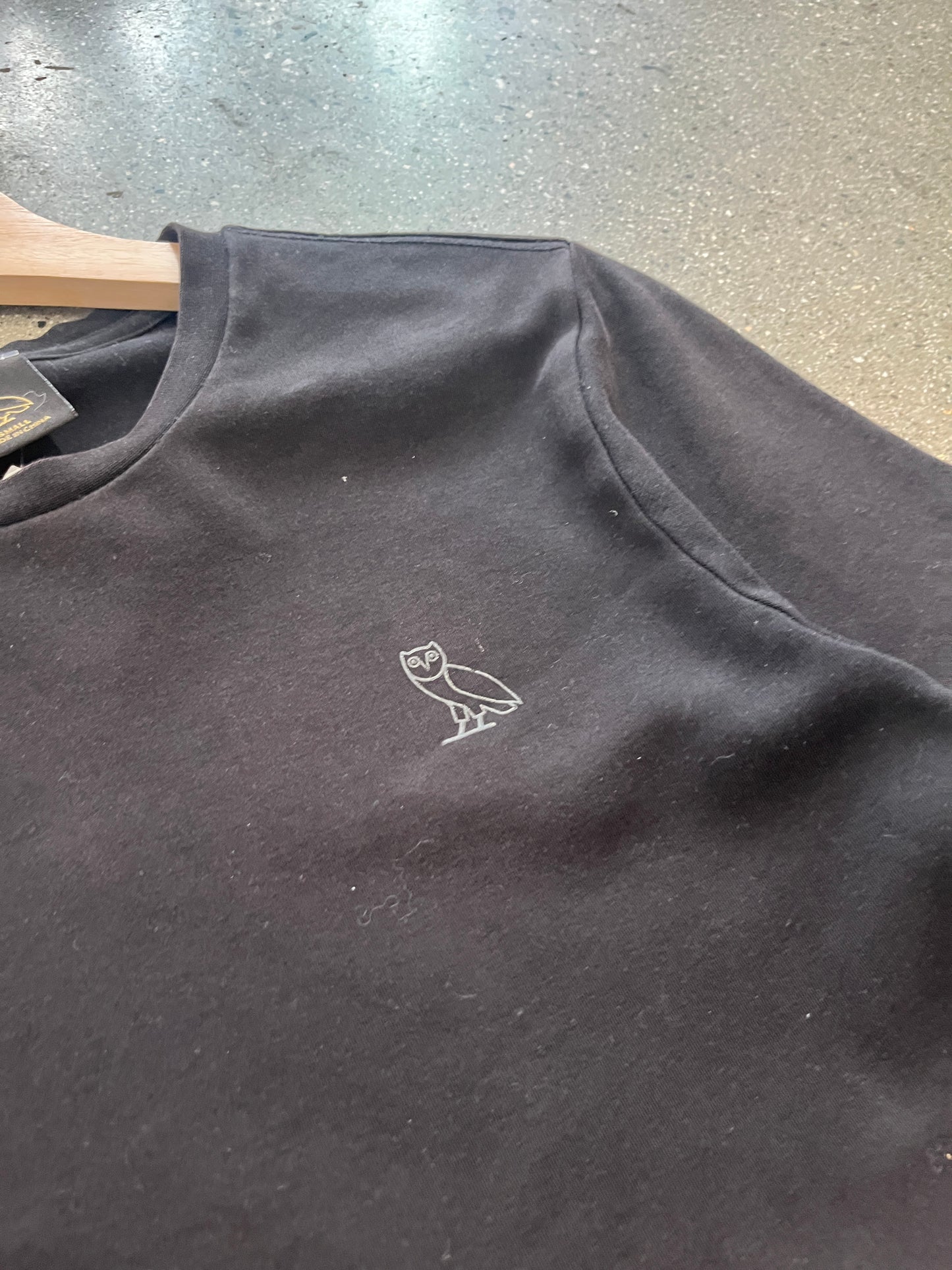 (S) Black OVO tee