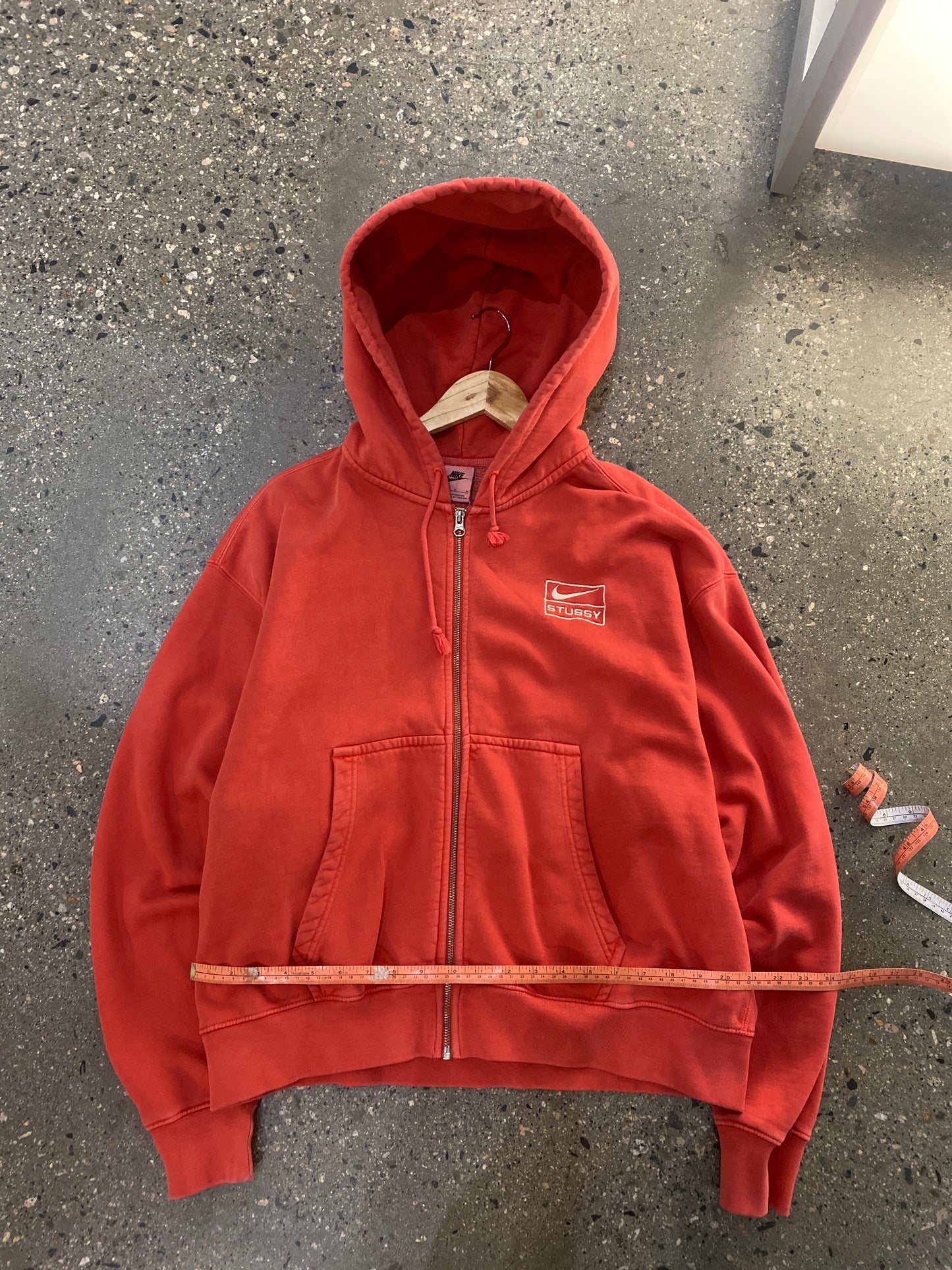 (M/L) Nike x Stussy Red Zip