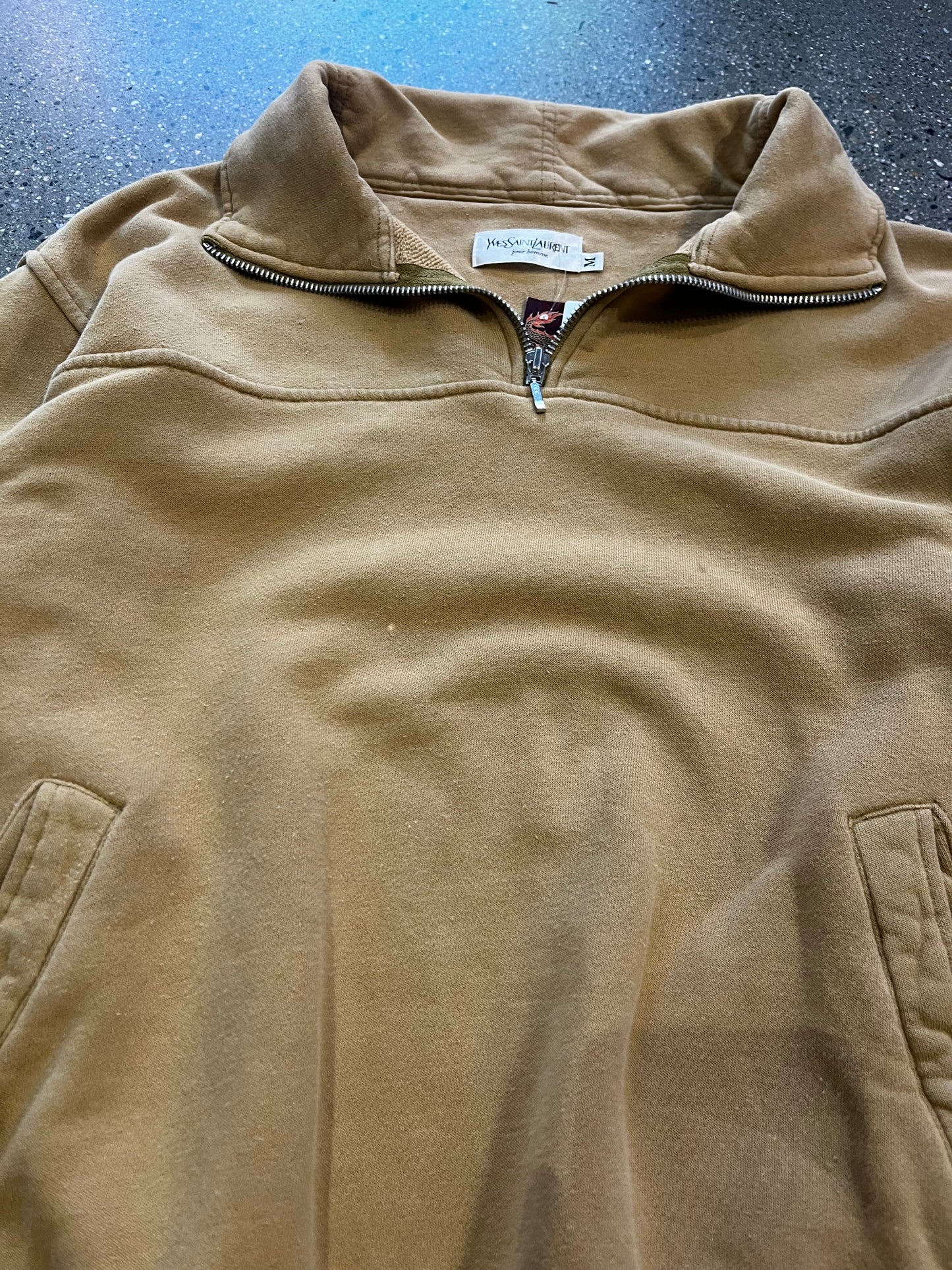 YSL quarter zip