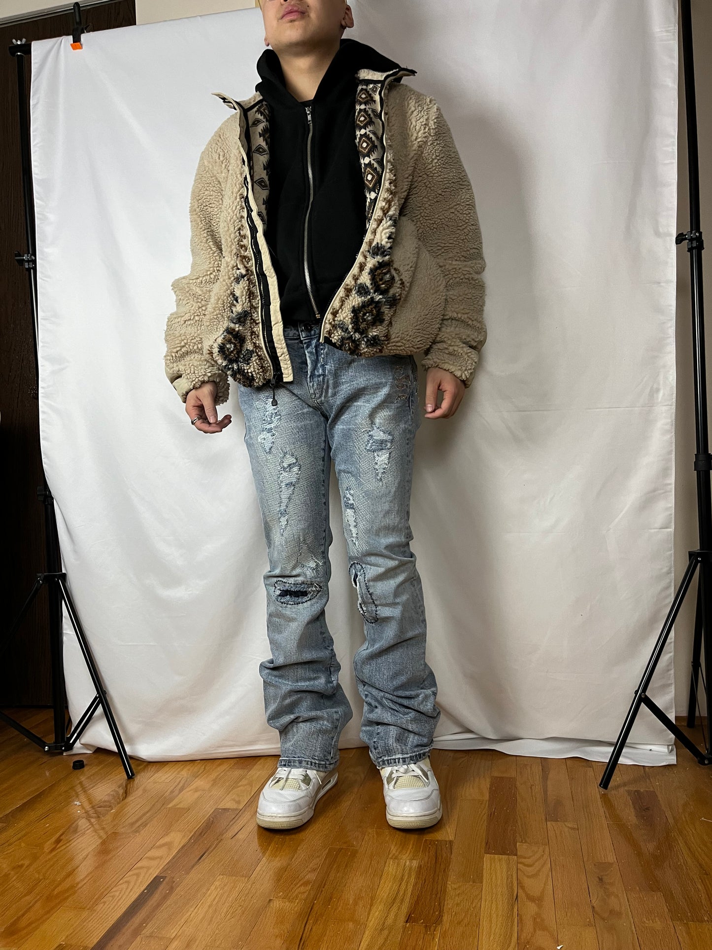 (32”) 00’s Parasuco Light Wash Denim
