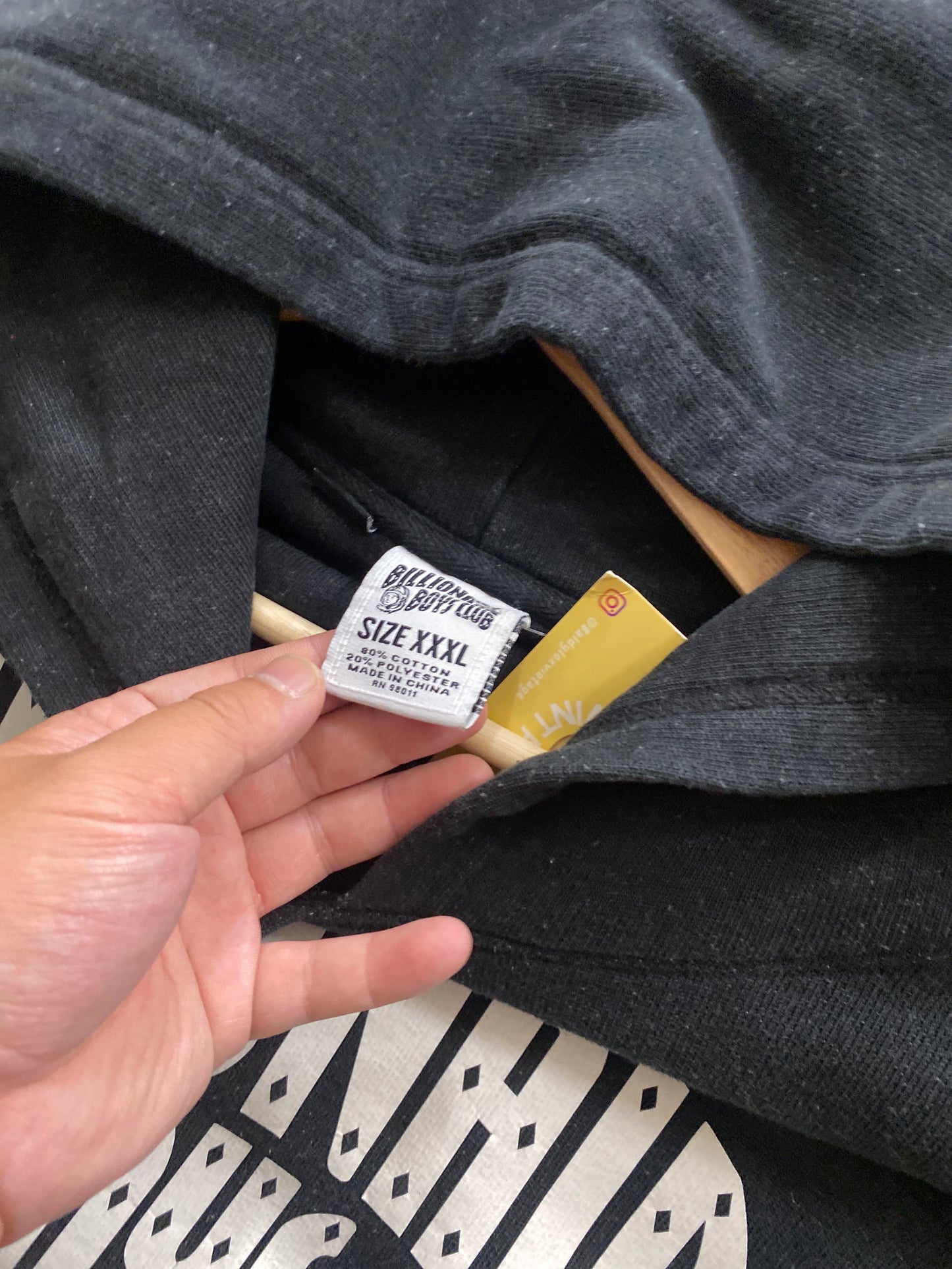 (2X)BBC Super Thick SCRIPT HOODIE
