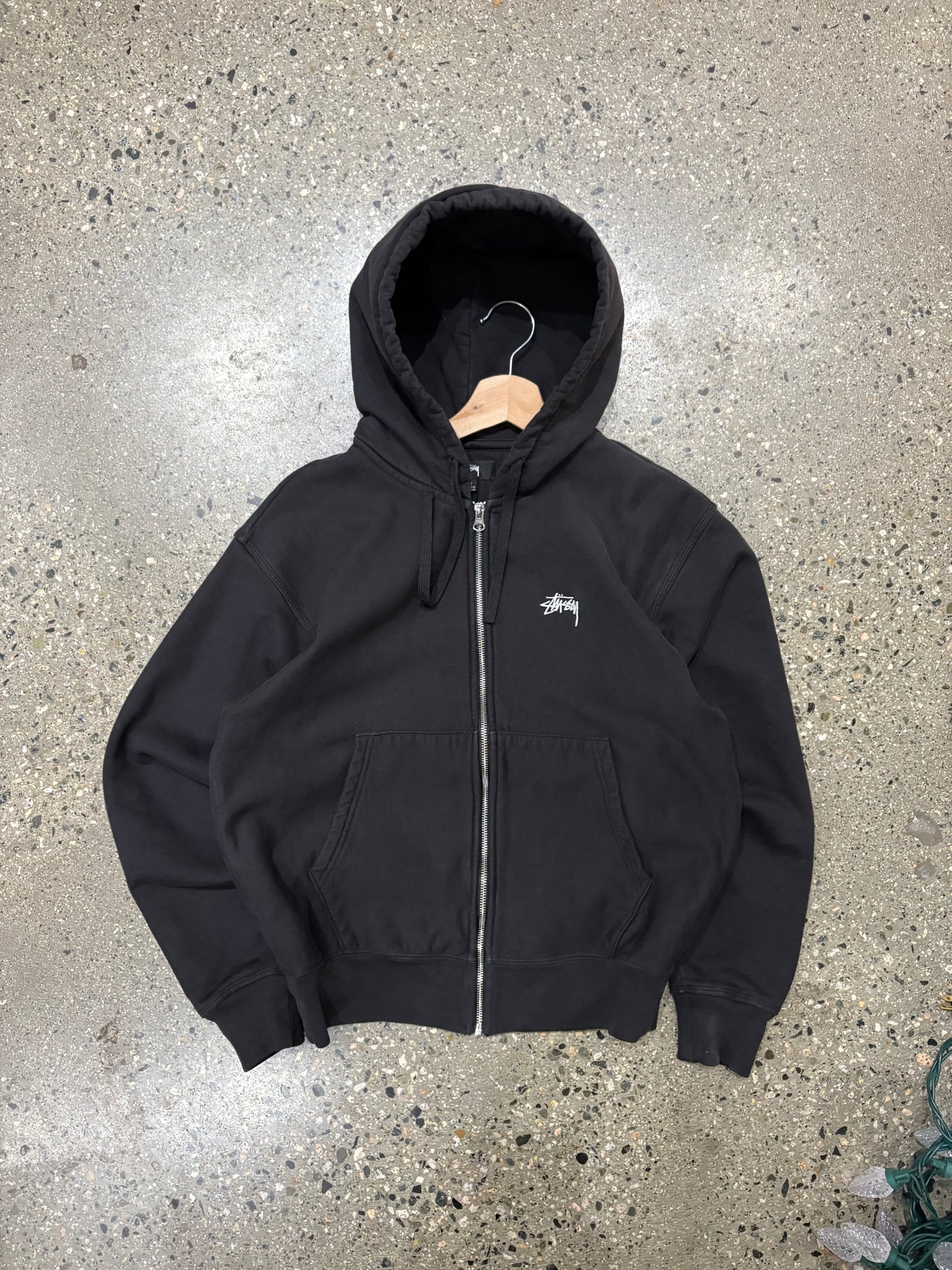 (S) Stüssy Script Zip up