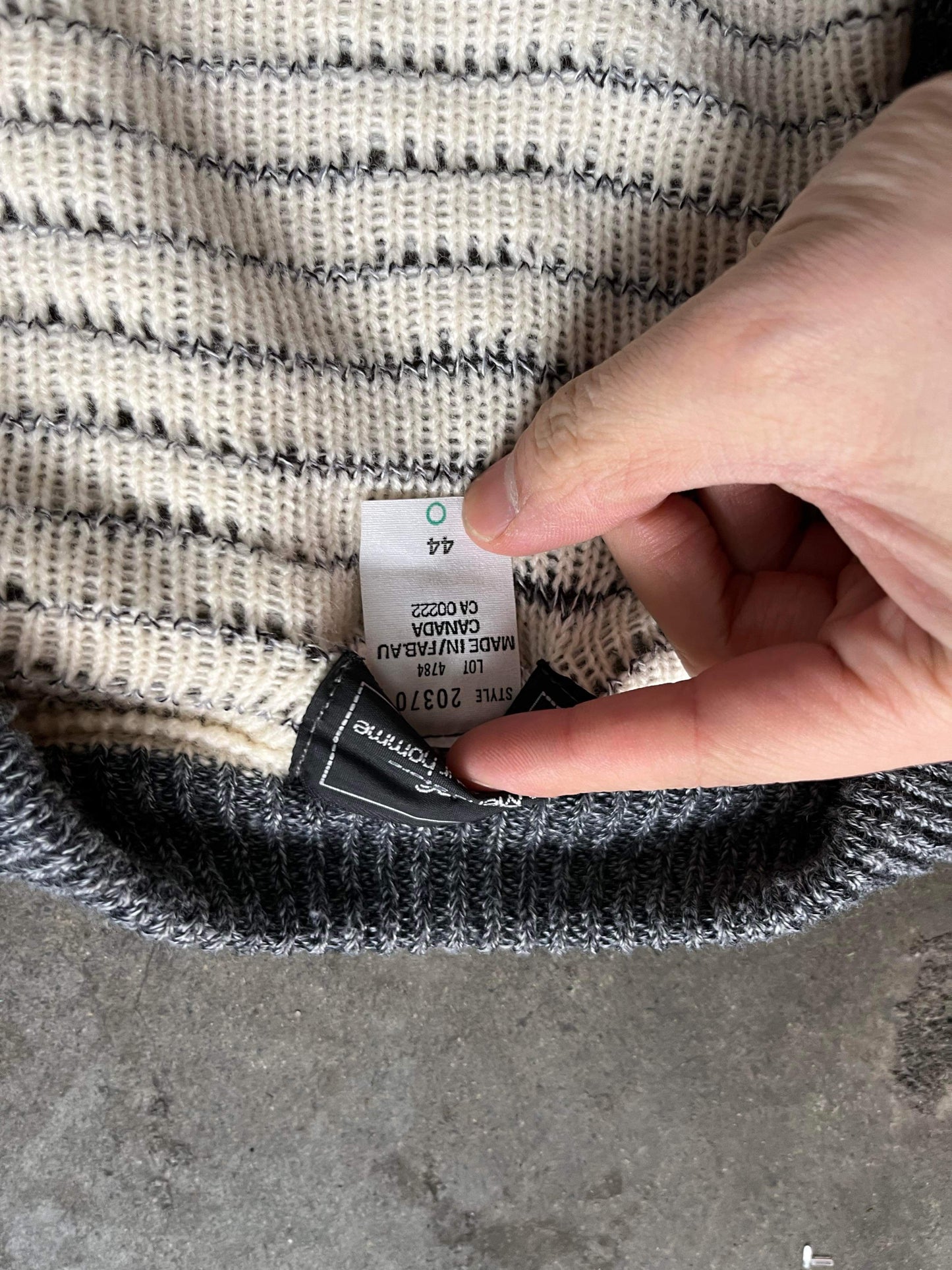 (L/XL) 80s Sears Cardigan Knit