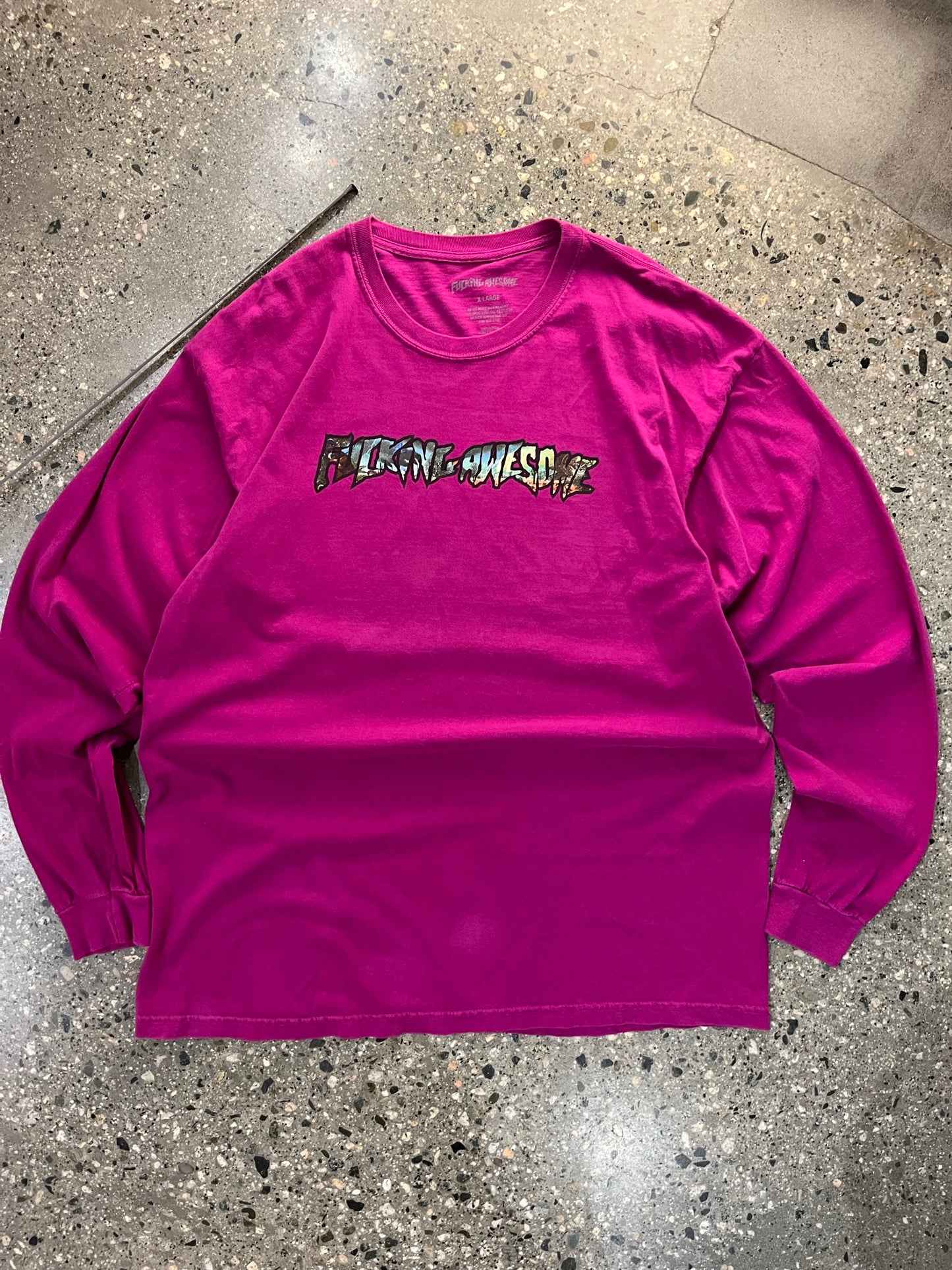 (XL) 00s F*cking awesome Violet Tee