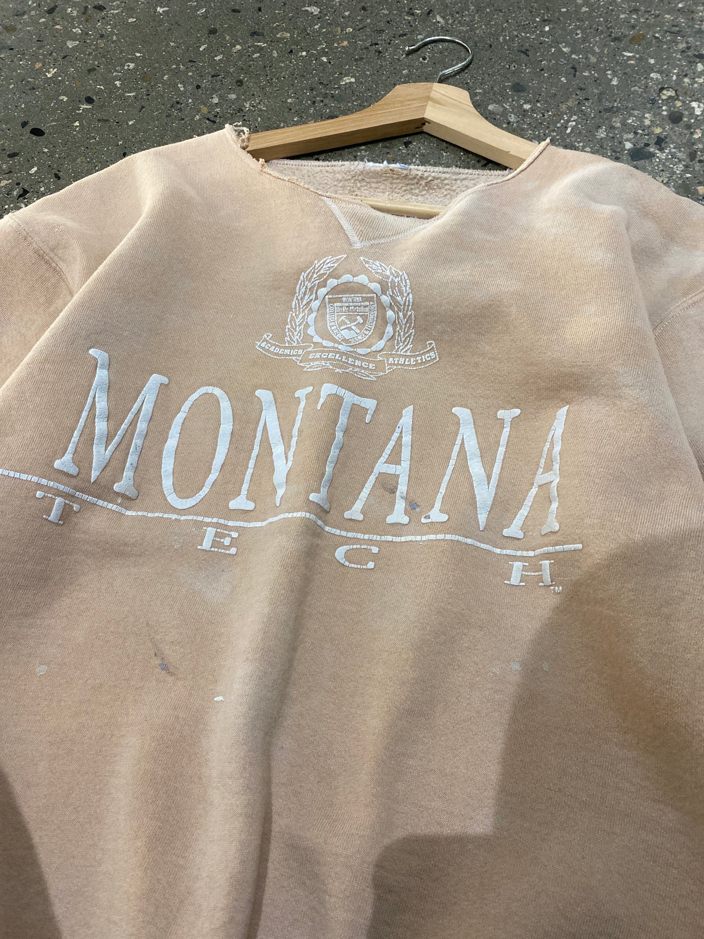(S) Vintage Montana Tech Crewneck