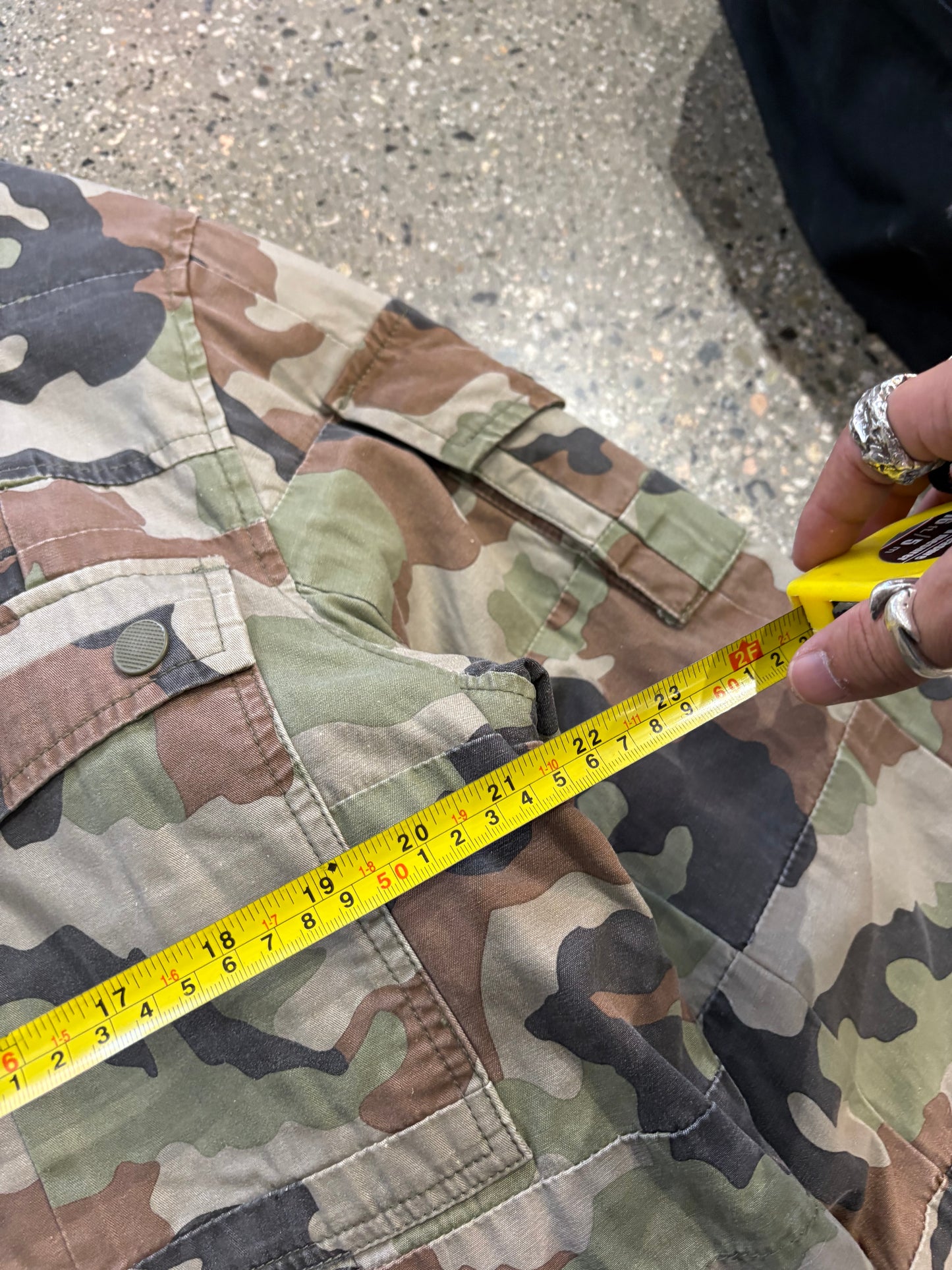 (XL) Vintage 90s Stussy Military Jacket