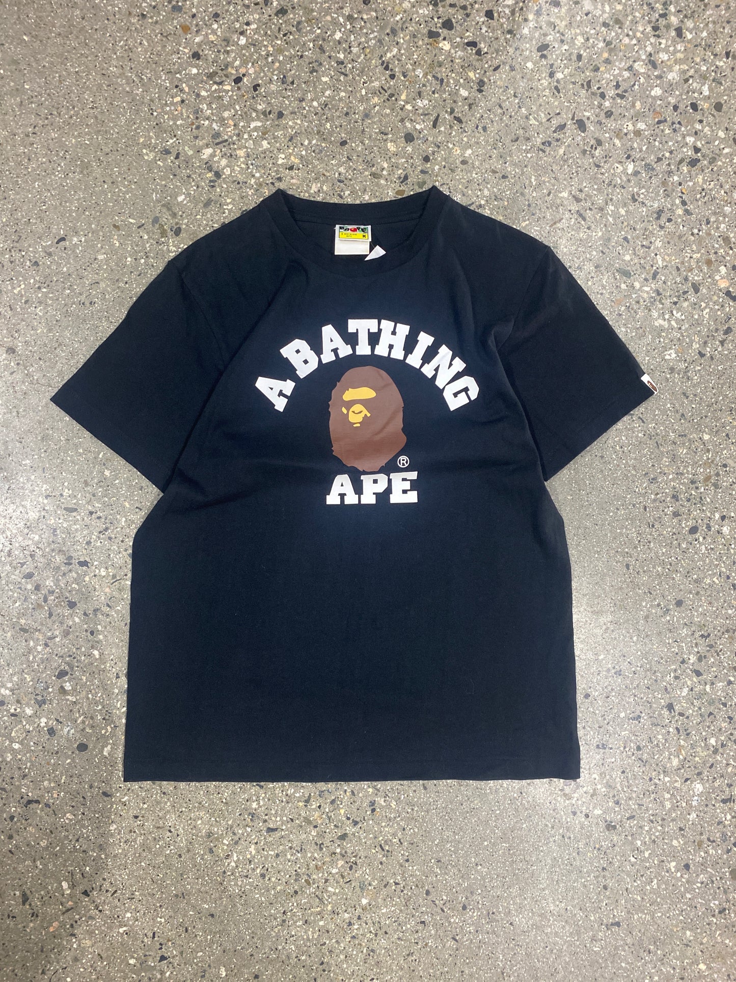 (M) Bape Black Tee