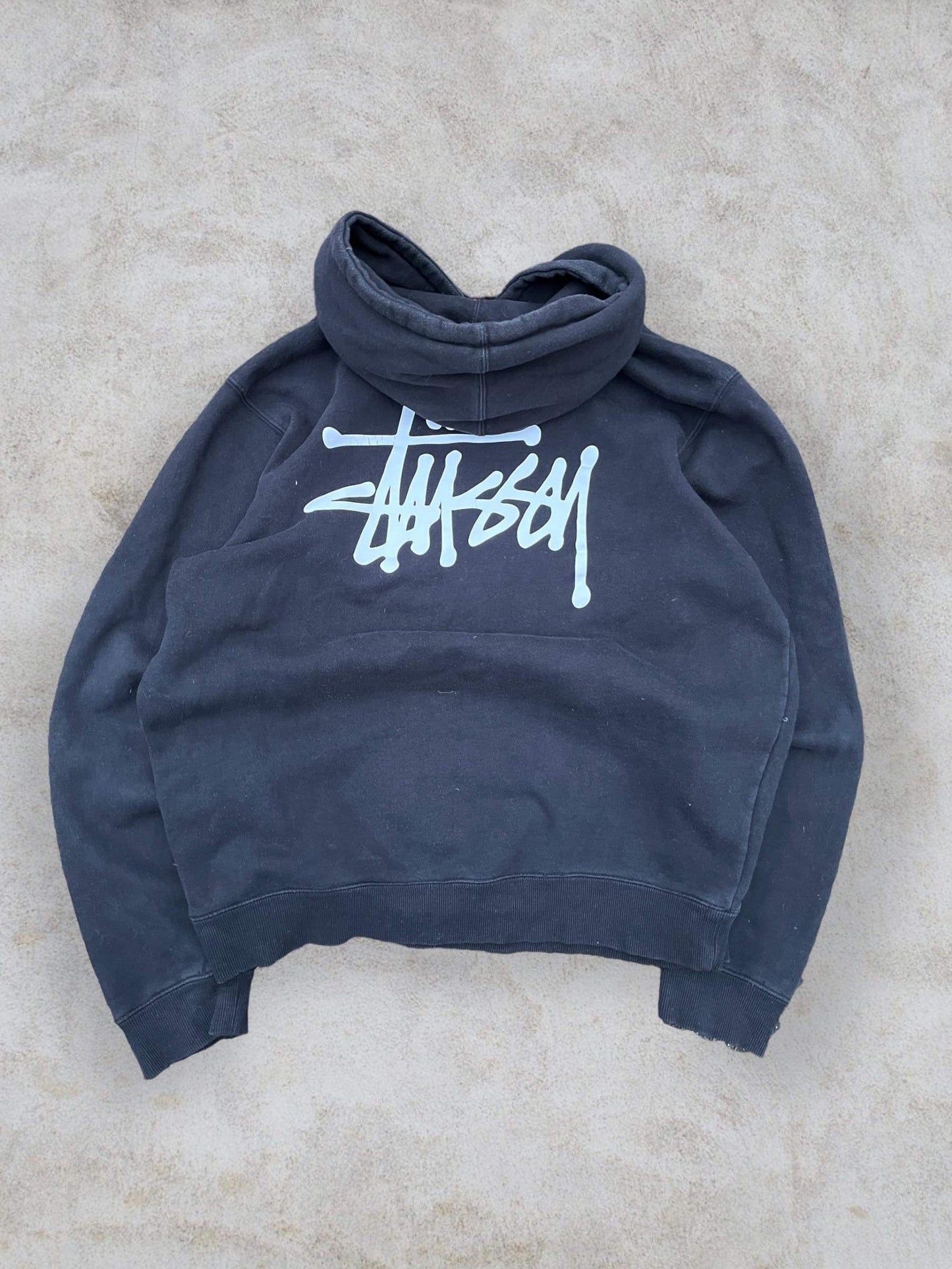 (L) Stussy Script Hoodie