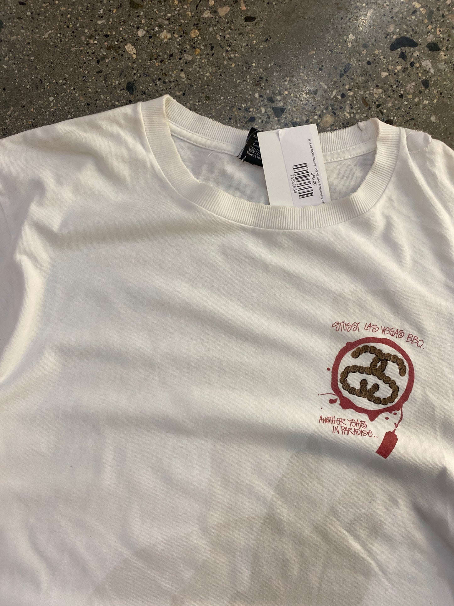 (M/L) Mid 2000s Stussy LAS VEGAS Anniversary LIMITED TEE