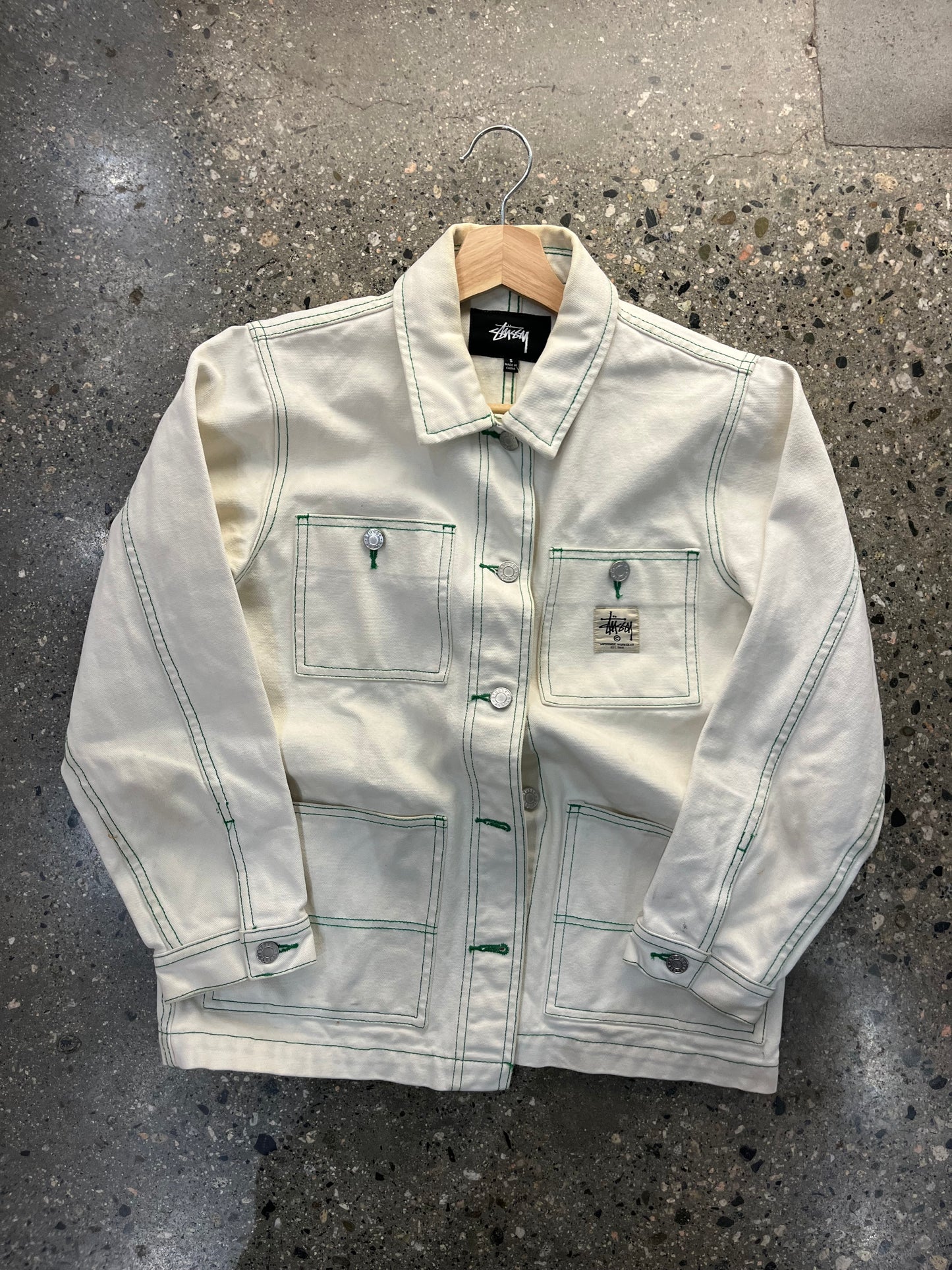 (S) Stussy Contrast Denim Set