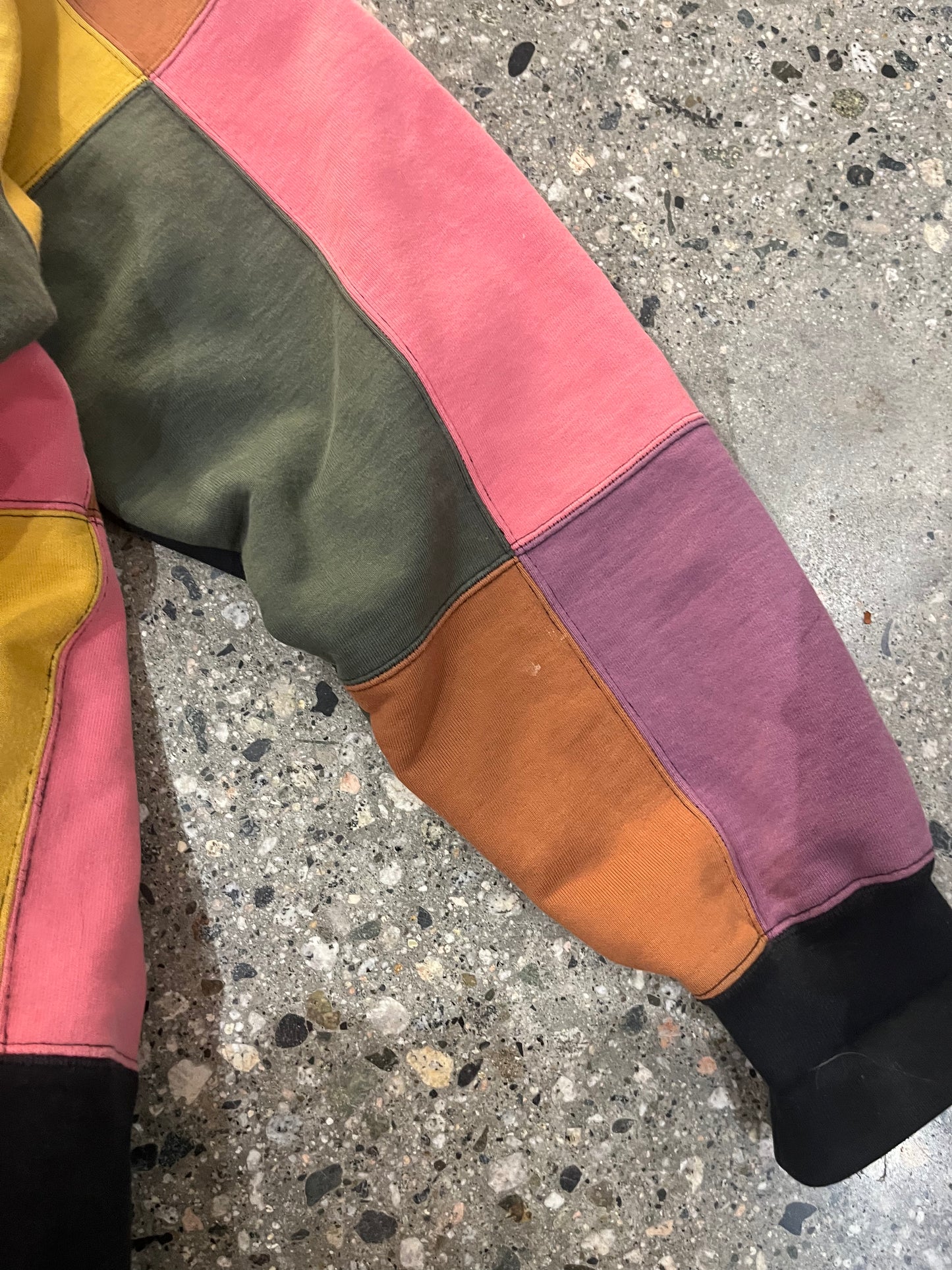(M) Supreme Colour-Block Squares Hoodie