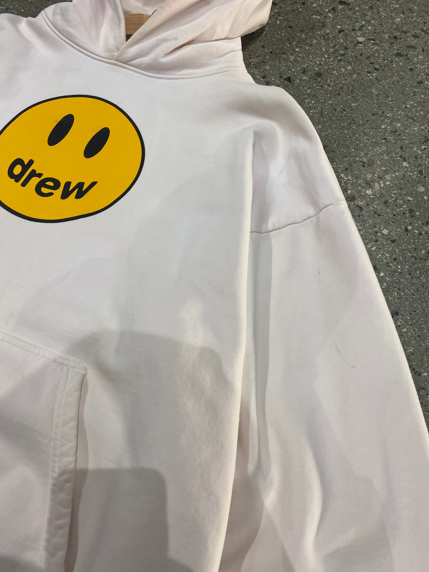 (2X) Pink Drew Hoodie ( as is )