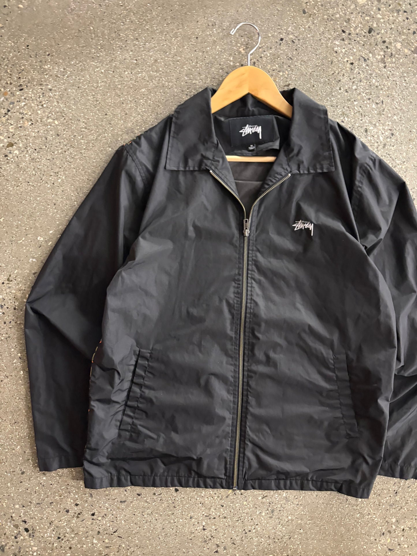 (M) Stussy Cheetah Zip Jacket