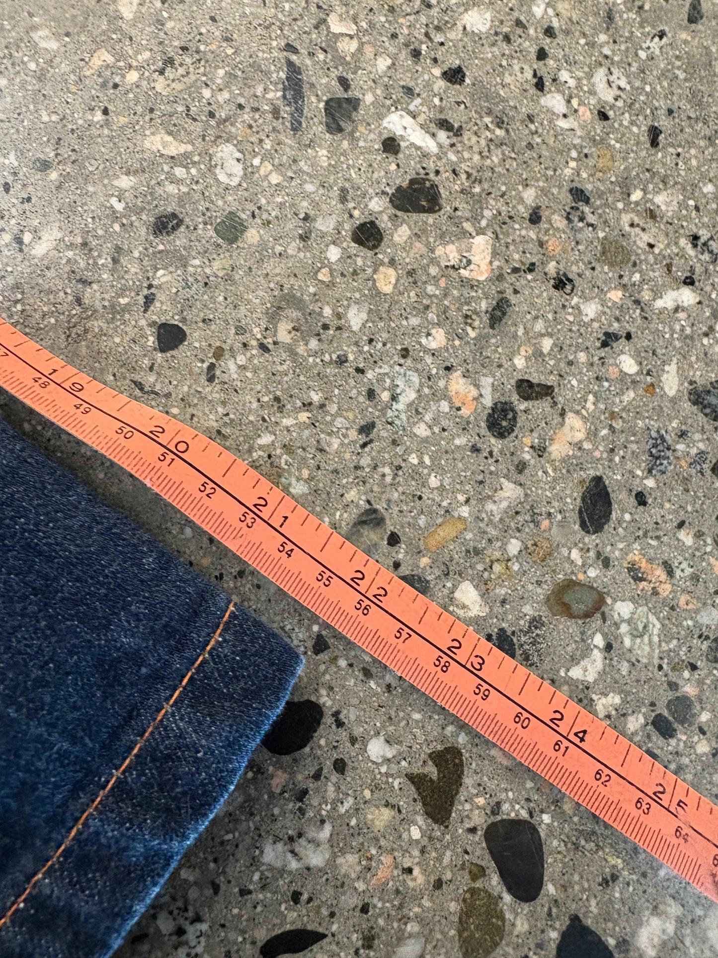 (28”) 90s Evisu Japanese Daicock Raw Denim Jorts