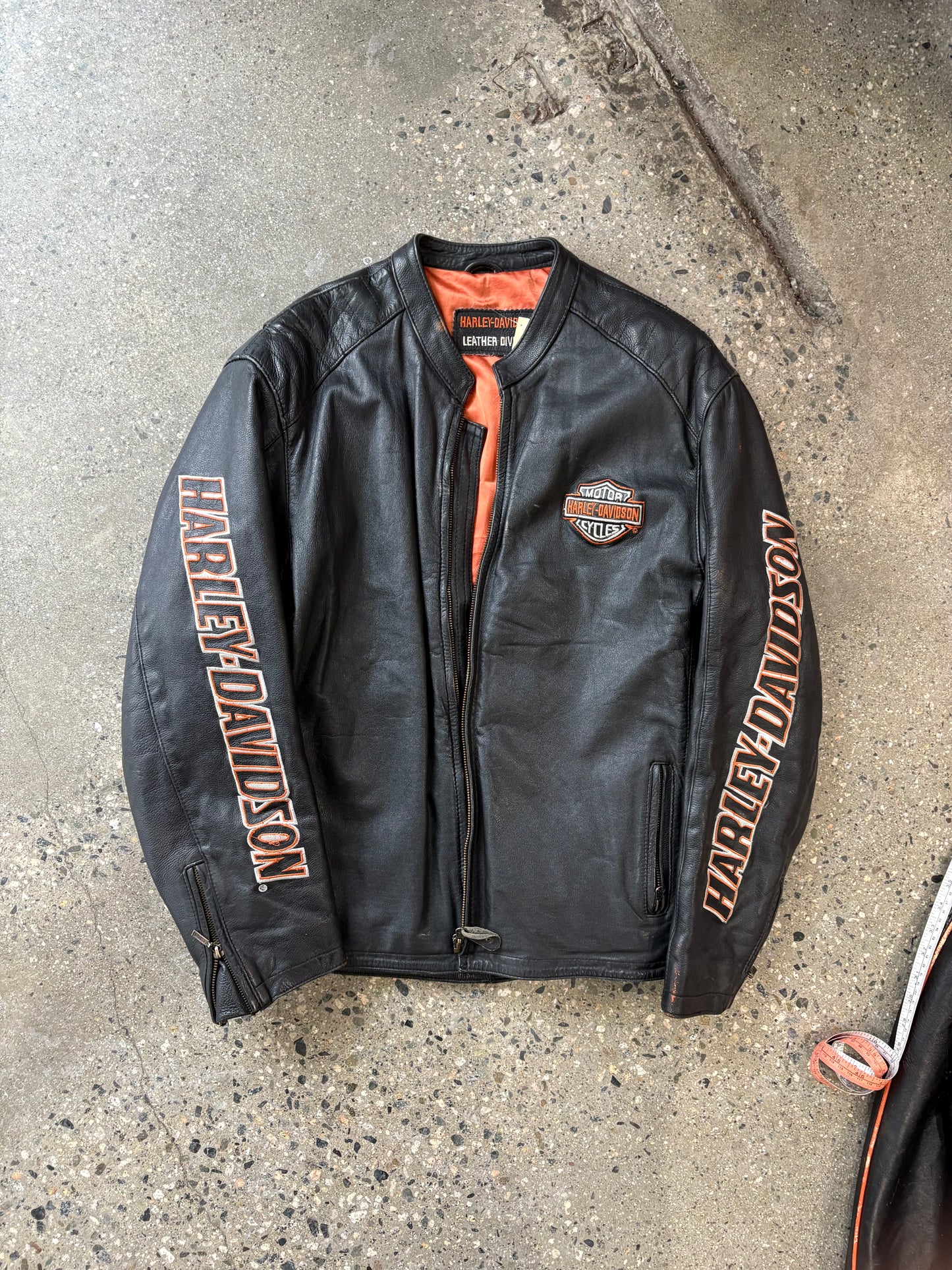 Vintage Harley Davidson Leather Jacket