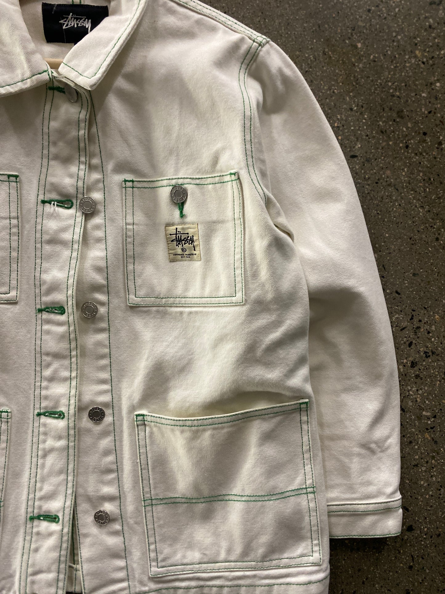 (XS/S) Stussy Contrast Workwear Jacket
