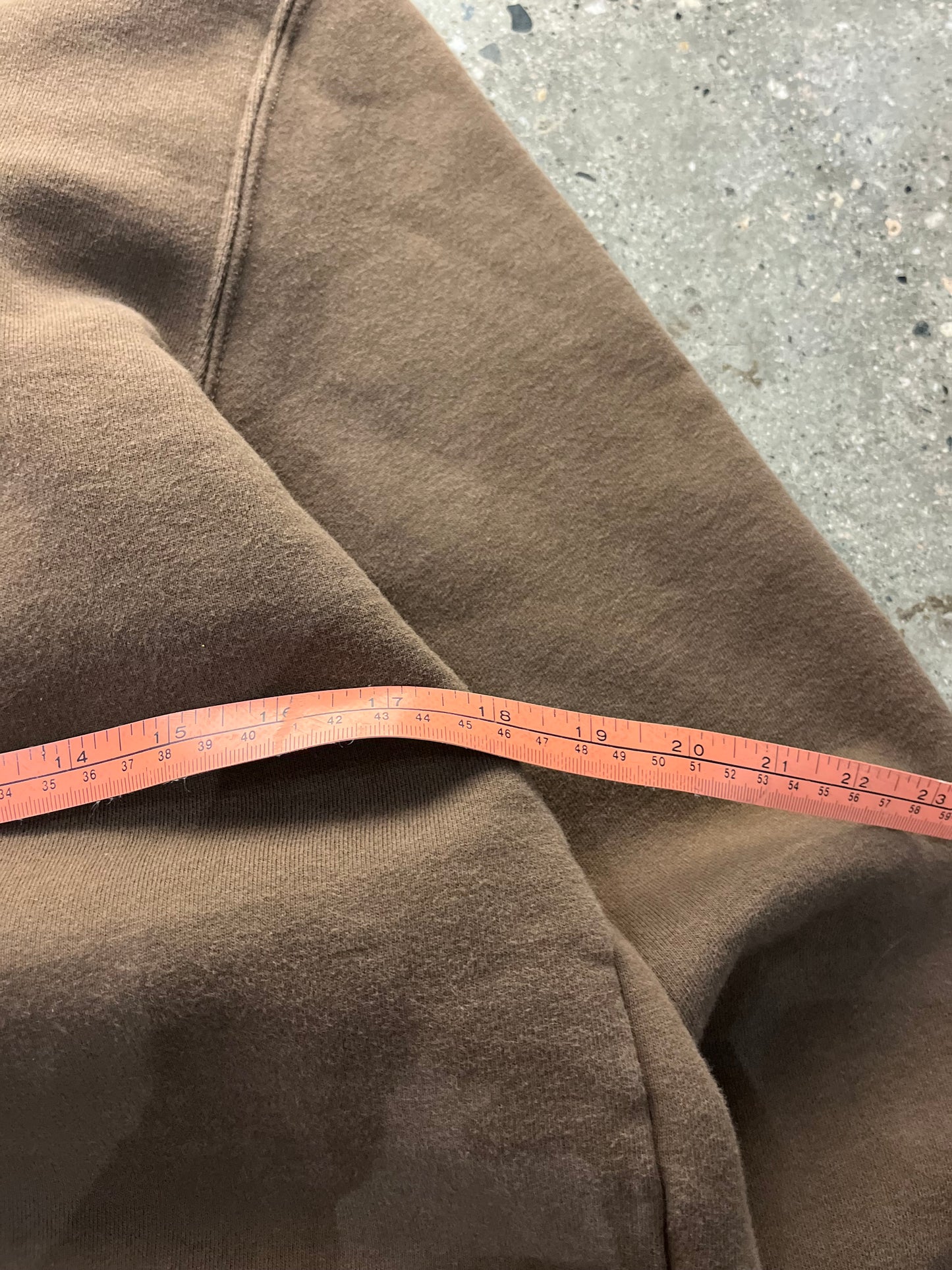 (S) Stussy Brown Script Crewneck