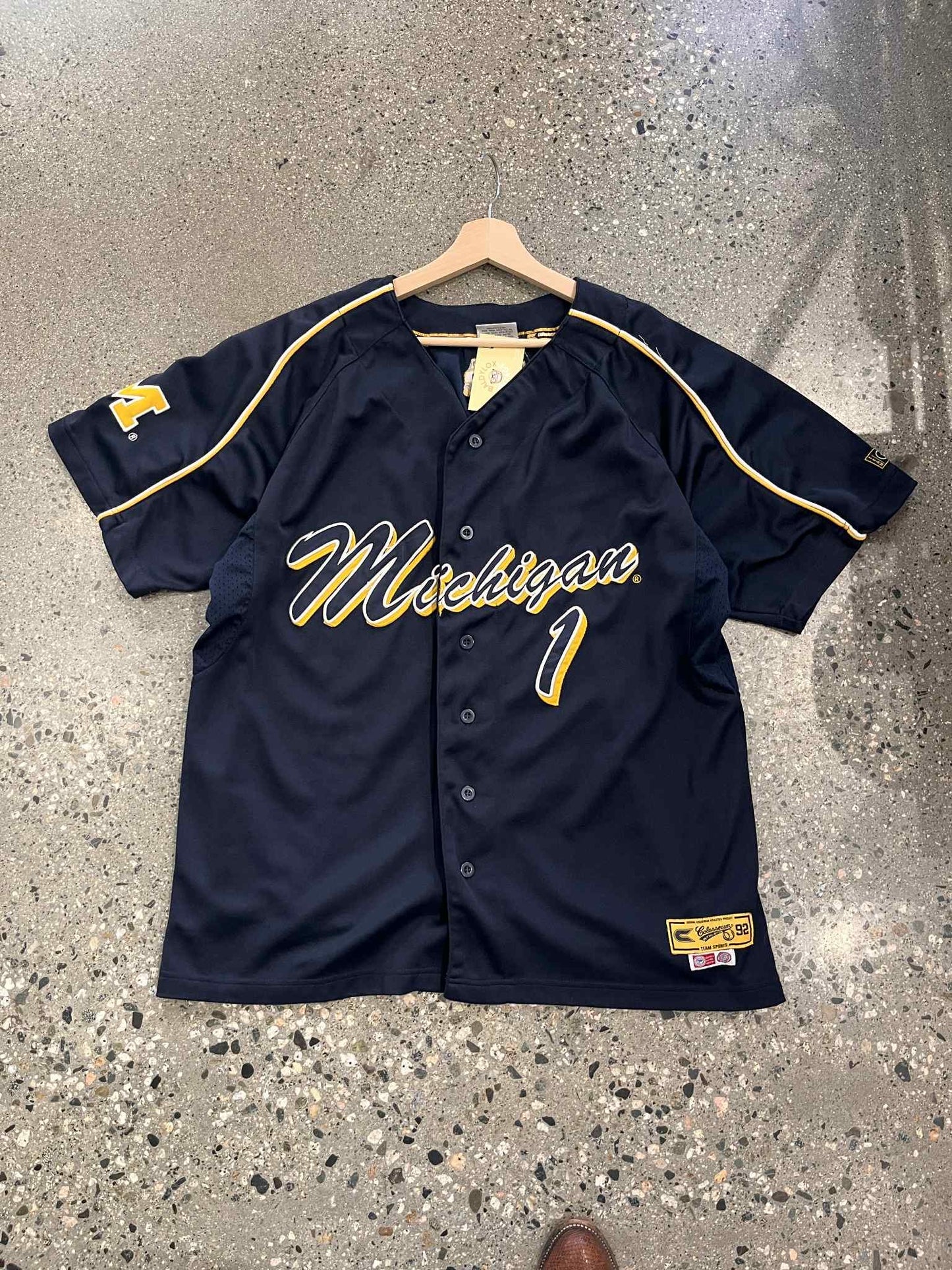 (2X) Michigan Baseball Jersey