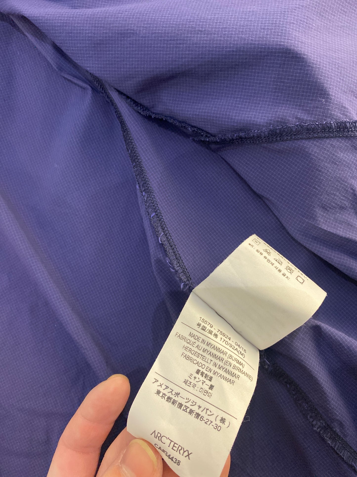 (Womens M) Arc’teryx Sample Button Up Womens