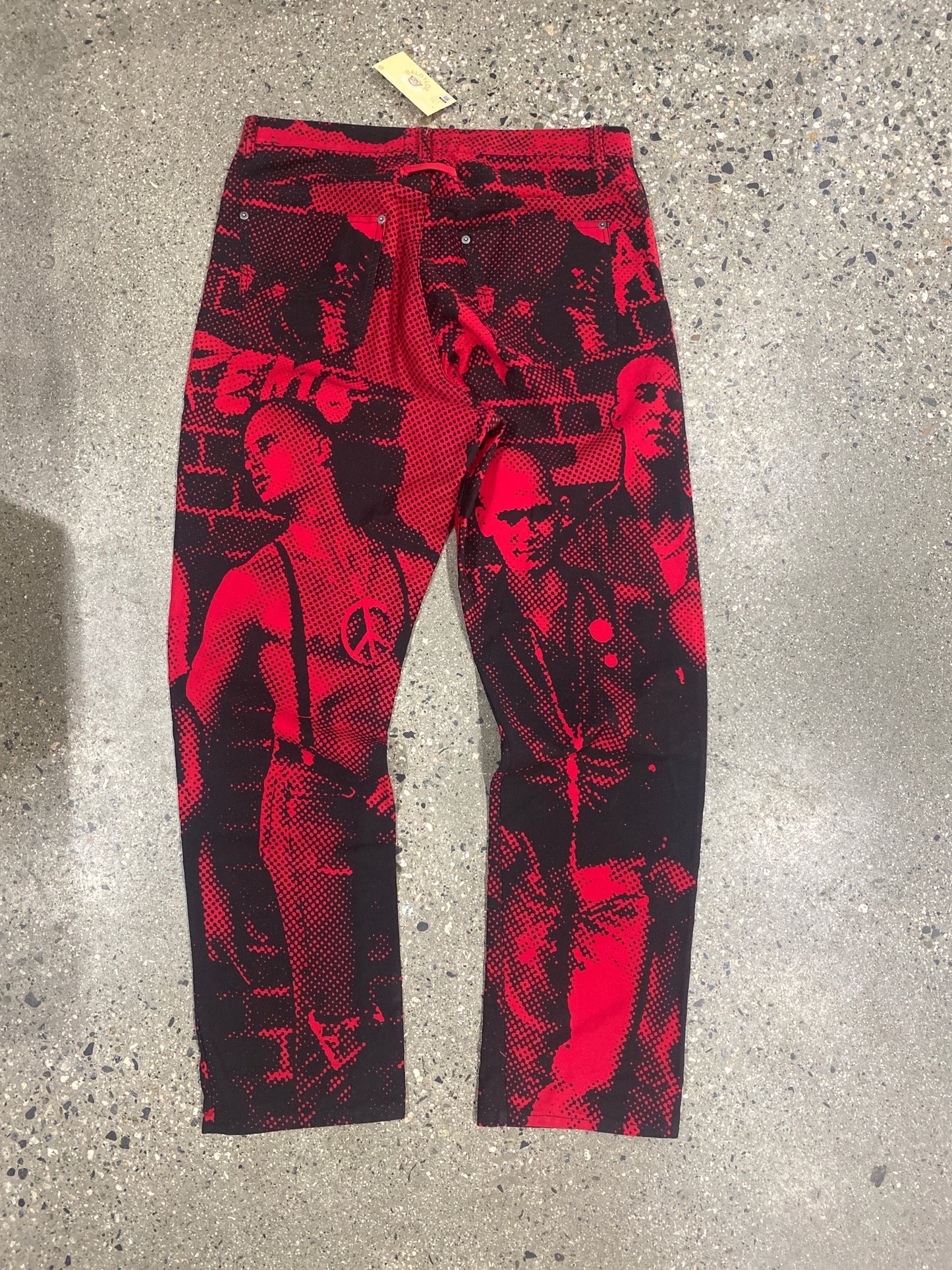 (34”) JPG x Supreme “ Fuck Racism “ Denim