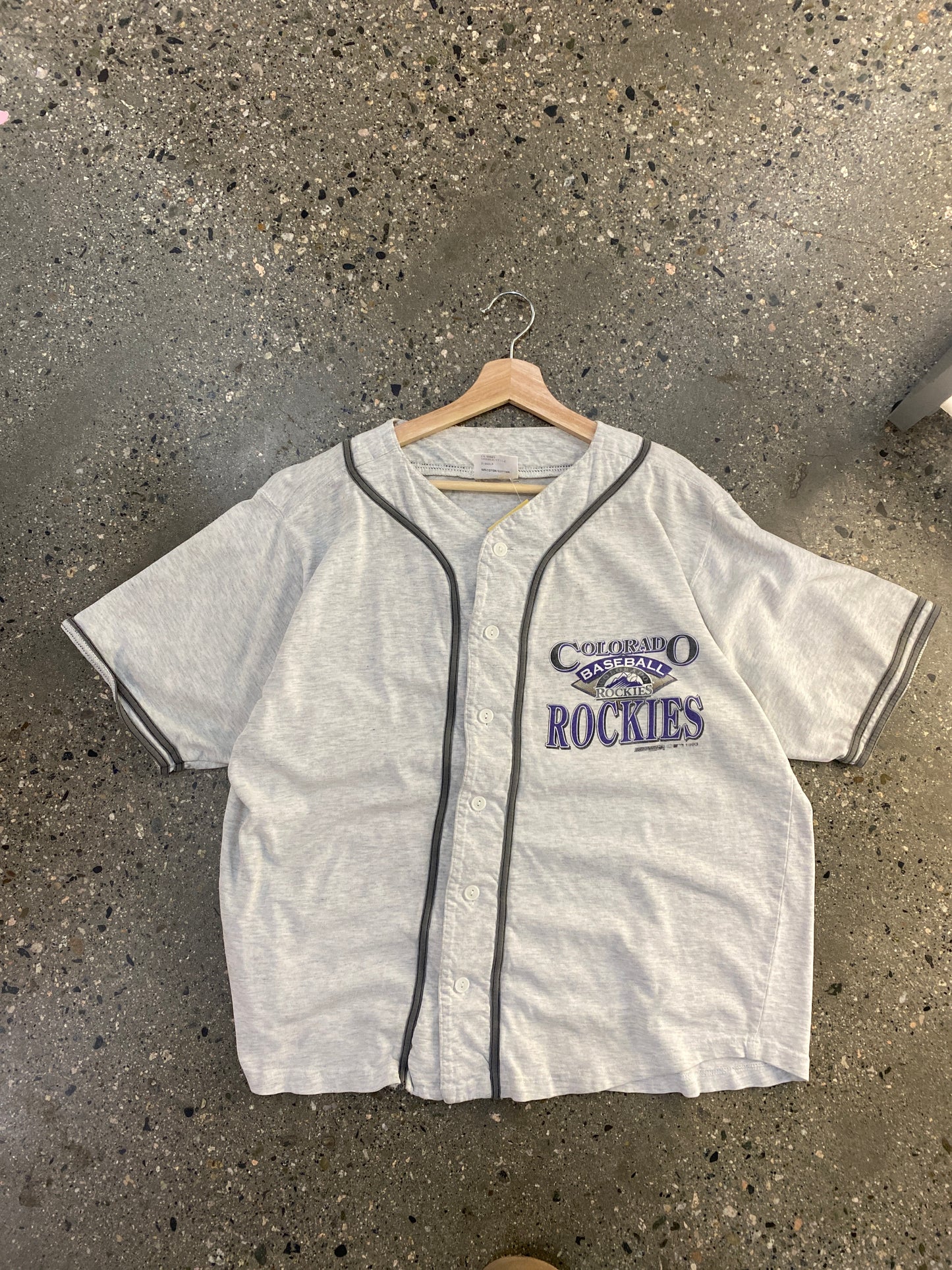 (L) 93’ Colorado Rockies Jersey