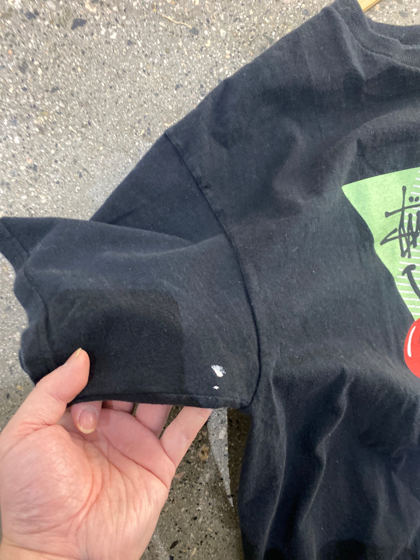 (L) Late 2000s Stussy Tee