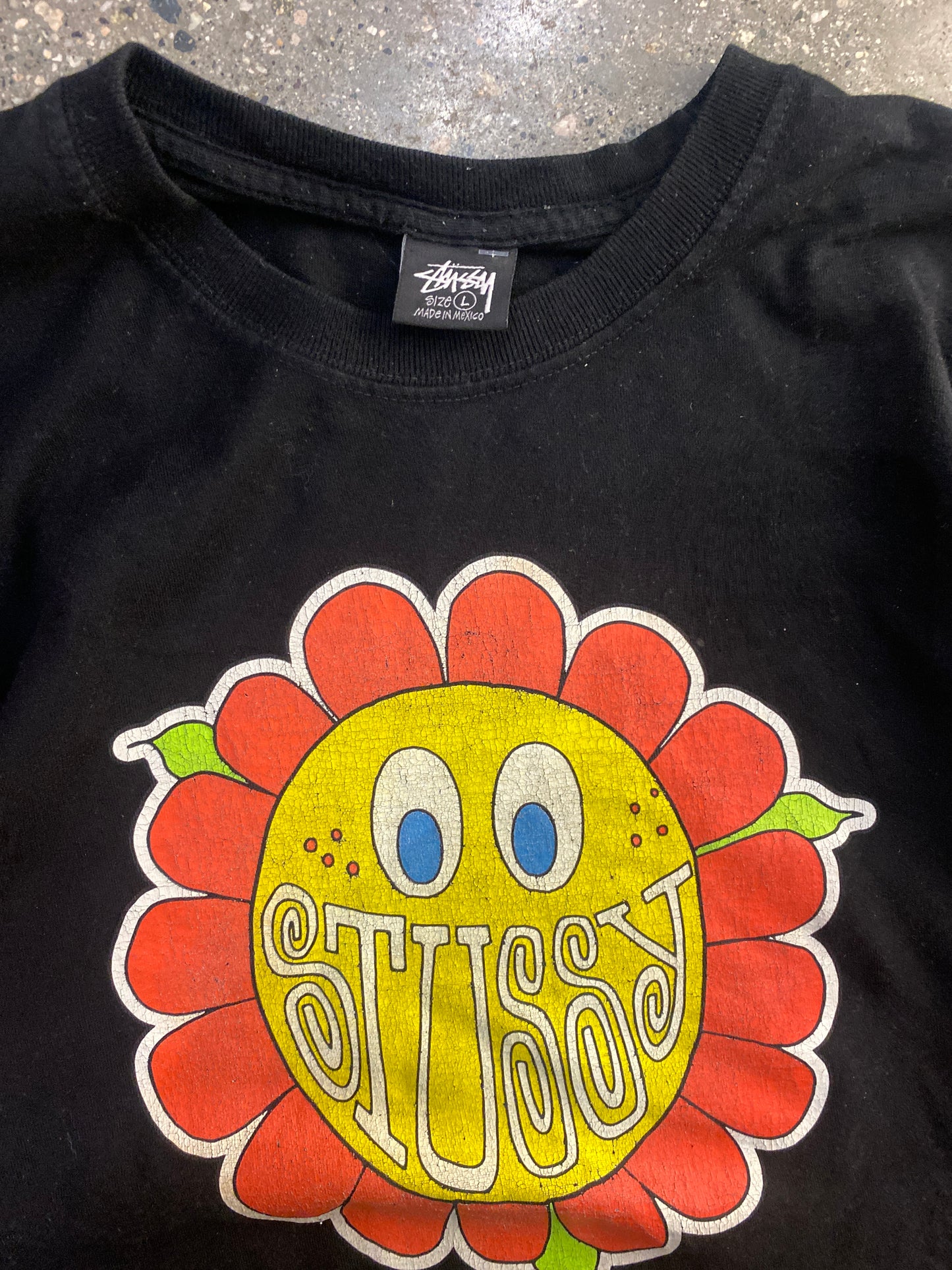 (L) Stussy Sunflower Tee