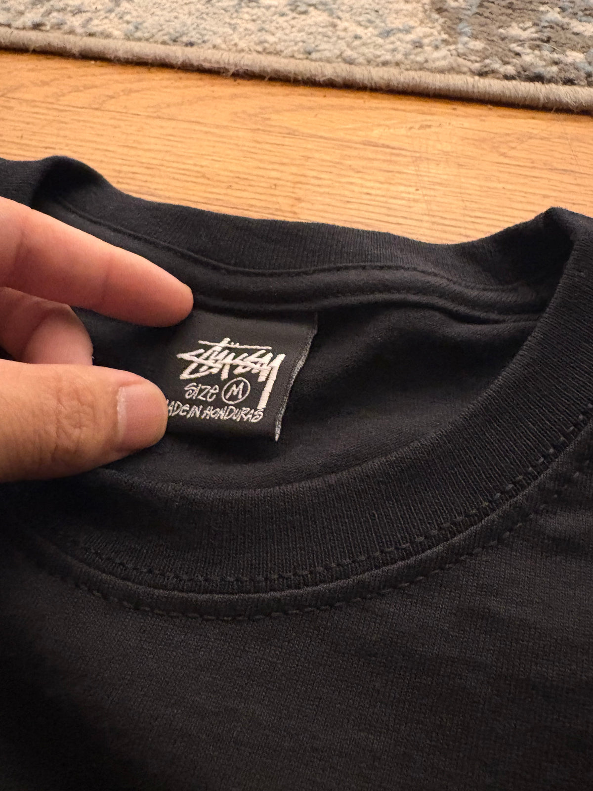 (M) Stussy Increase the peace flower tee