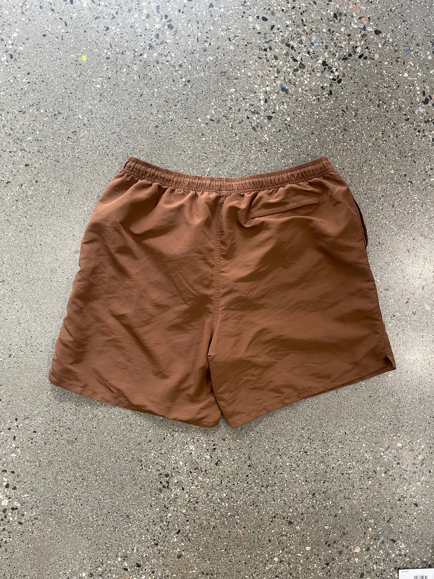 (XL) Stussy Brown Nylon Shorts