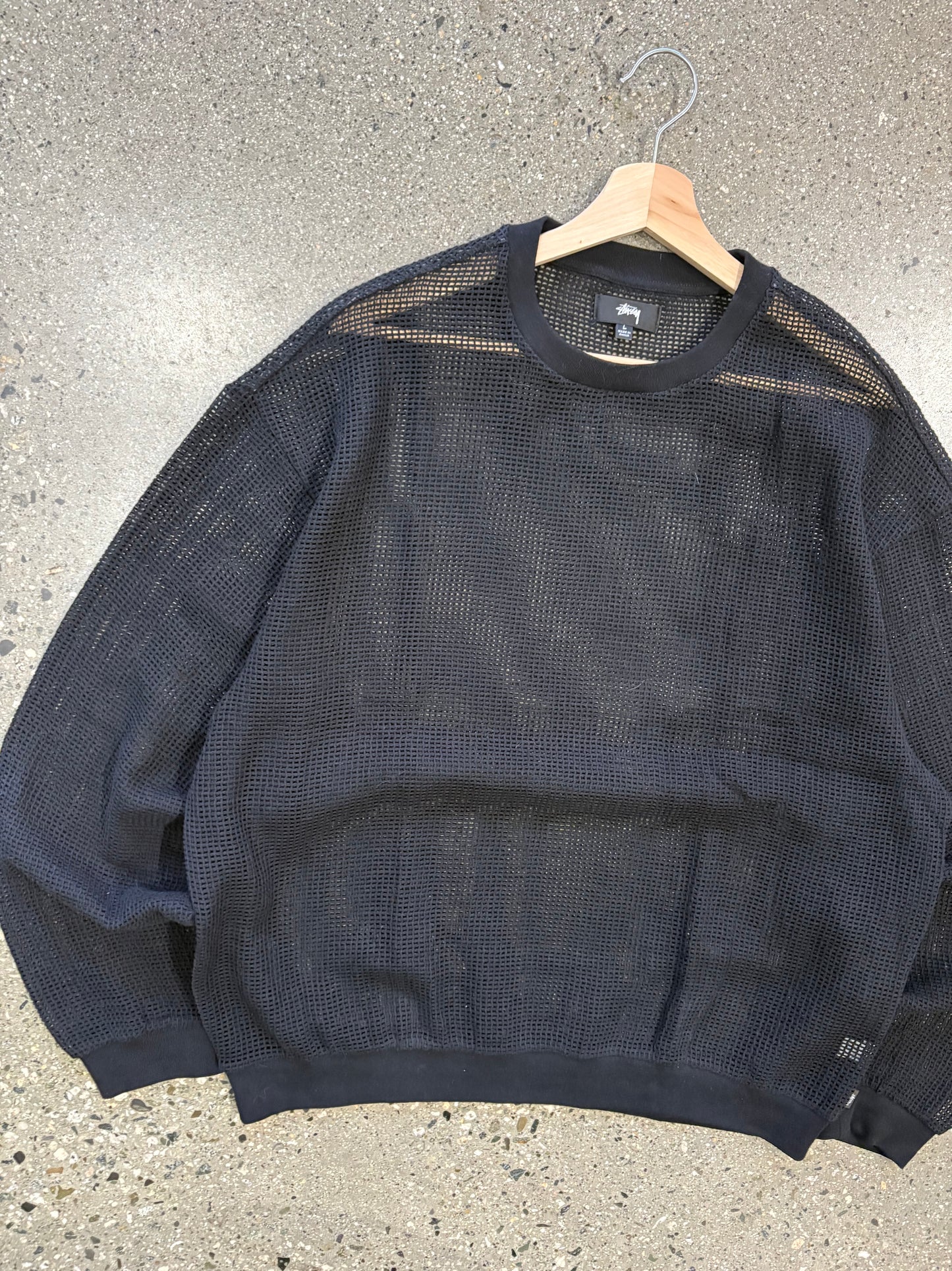 (L) Stussy Mesh Longsleeve