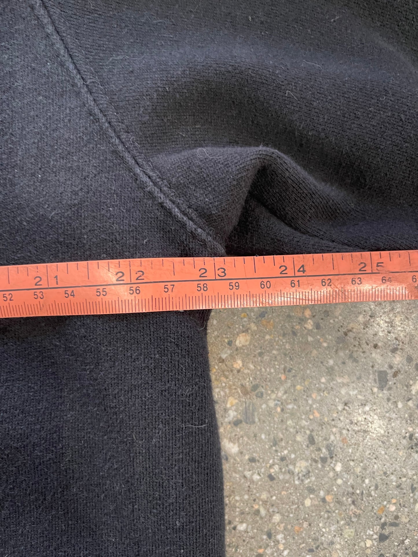 (XL) Black Stussy Script