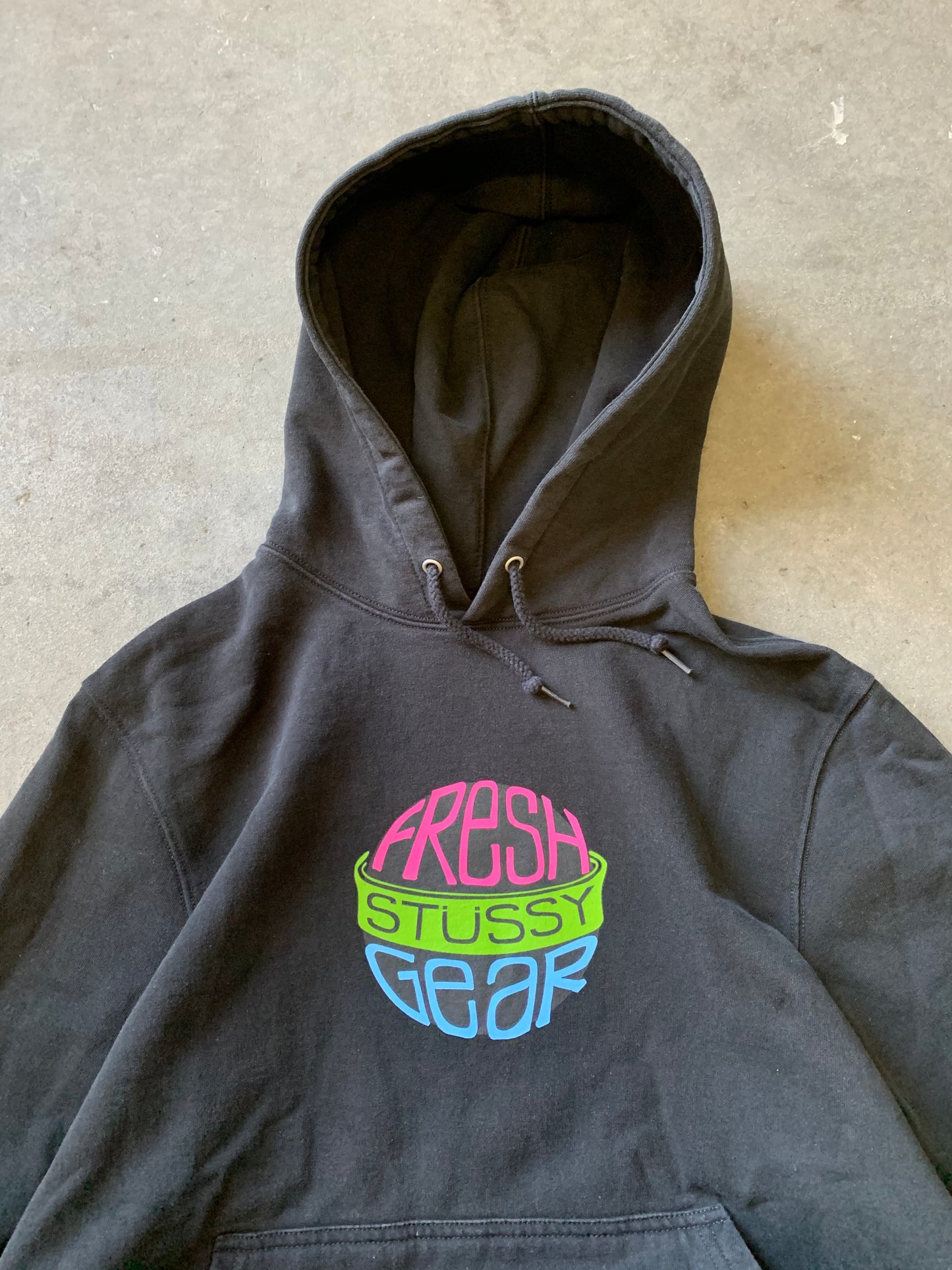 (S/M) Stussy Fresh Gear Hoodie