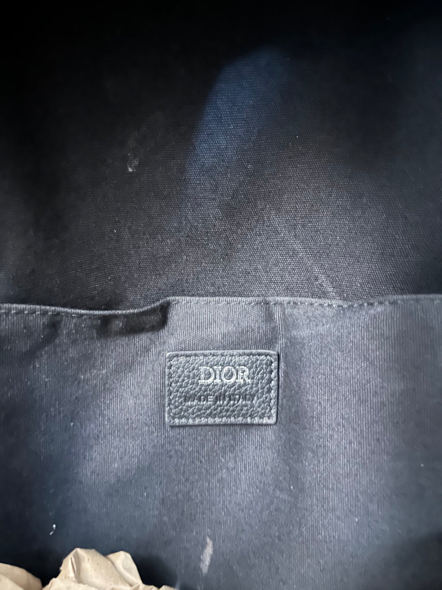 Dior Black Oblique Rider Backpack ( Retails for $3300)