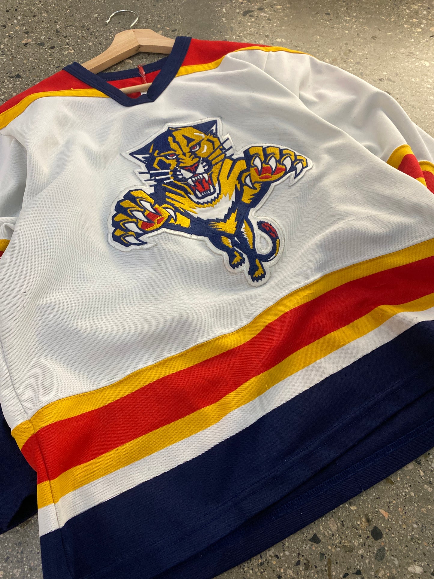 (S/M) VTG Florida Panthers Jersey