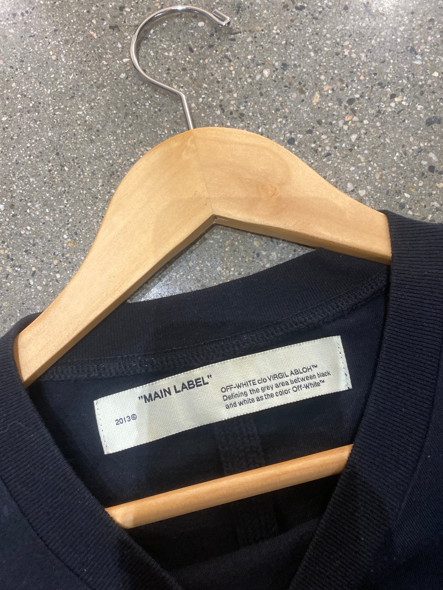 (M/L) Offwhite Doublesided Tee