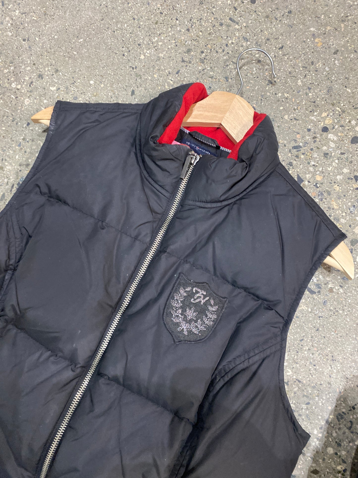 (Womens L/mens S) Tommy Hilfiger puffer