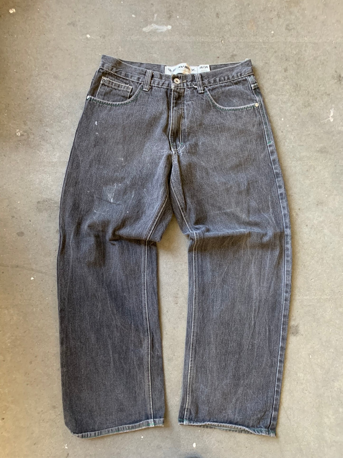 (36”) Avirex Sunfaded Denim