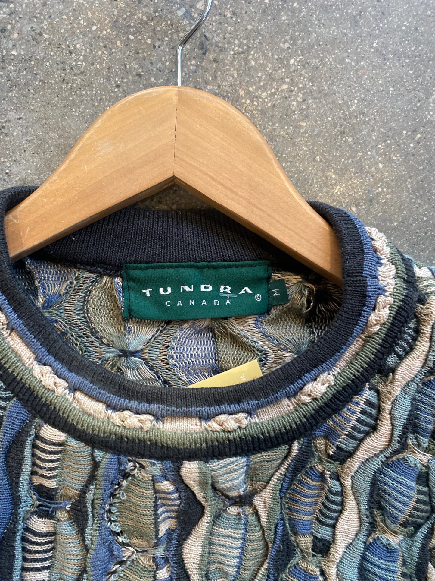 (M) Tundra 3D Coogi Style Knit
