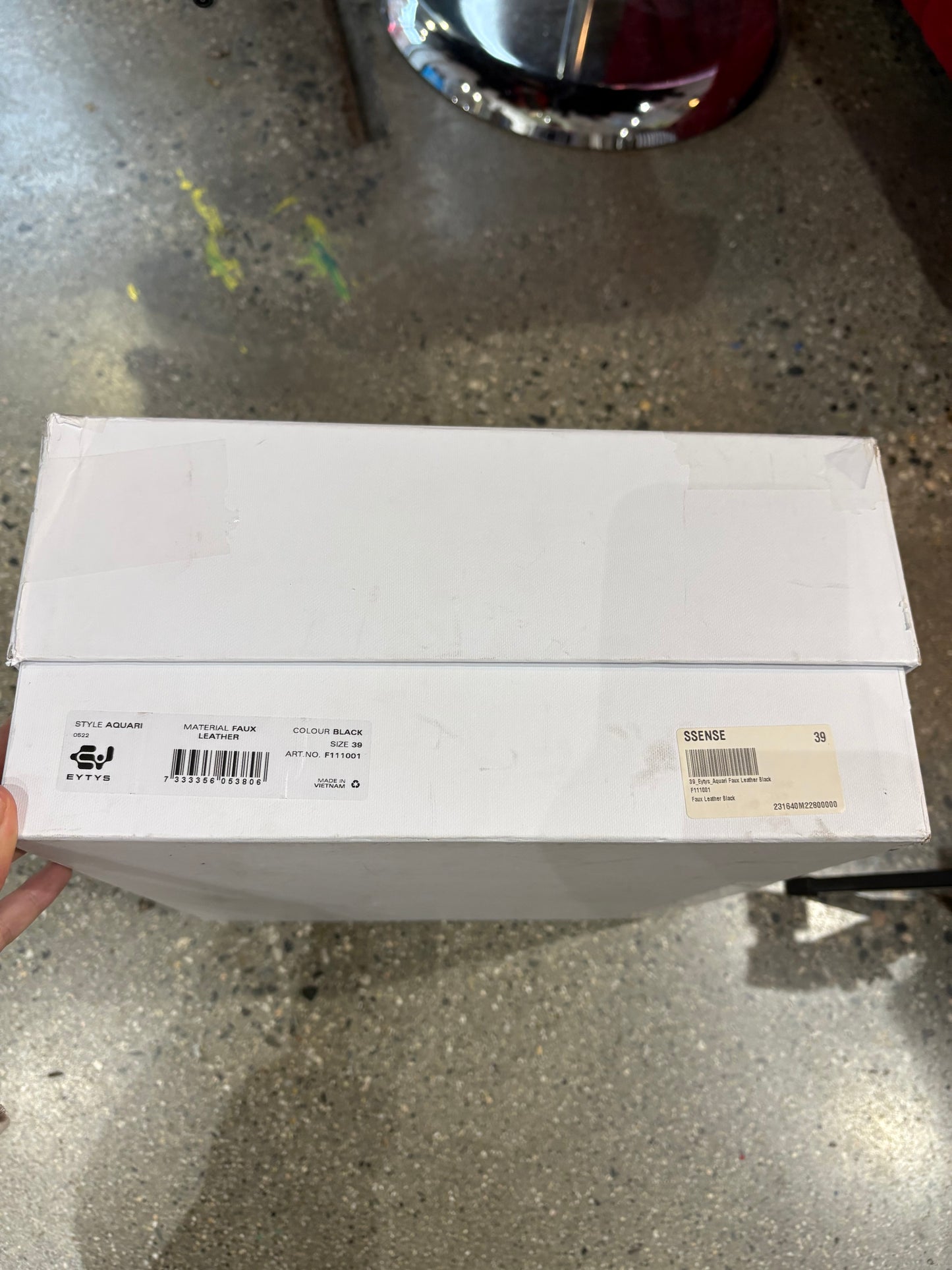 (EU39) Eytys Aquari Leather Boot *retail $515