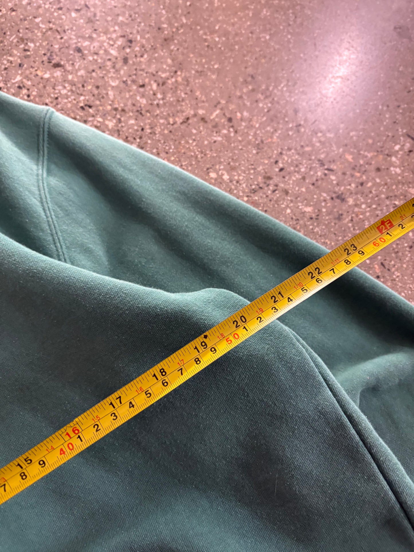Stussy Hunter Green Stitch Script Hoodie