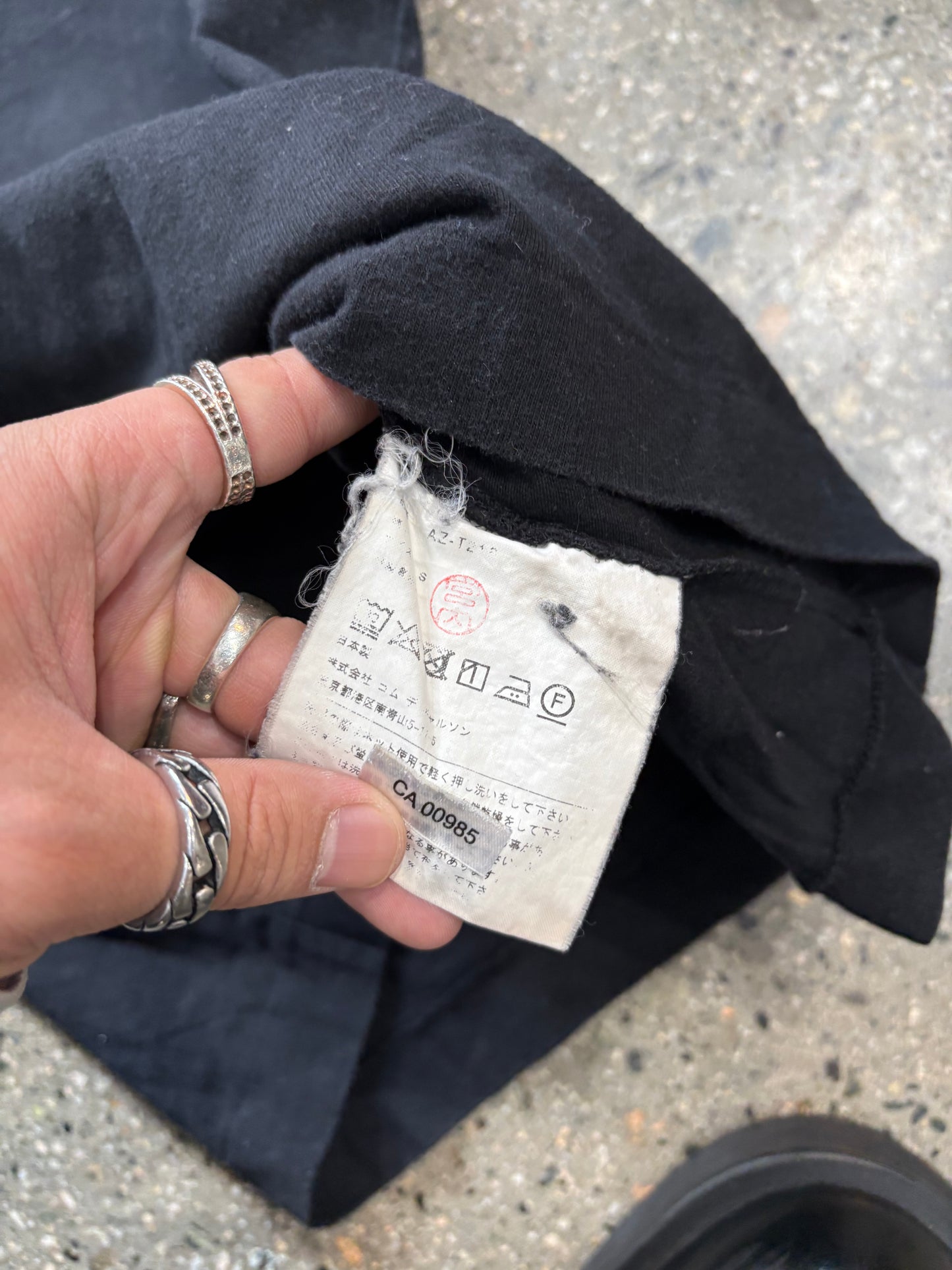(XS) CDG Heart Tee