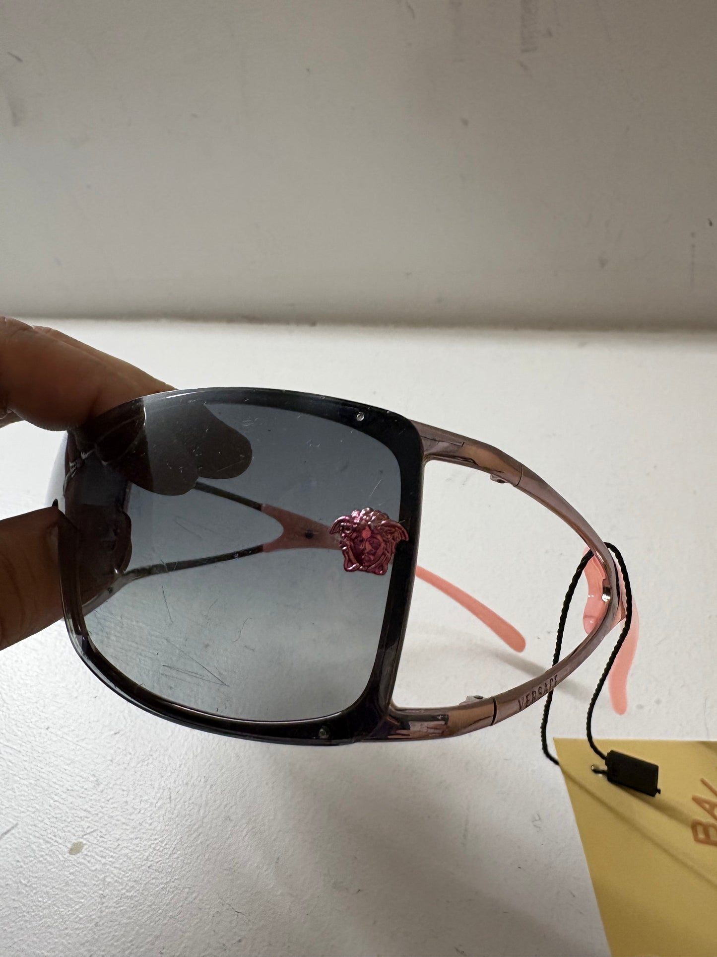 (OS) Versace Shield Gradient Sunglasses