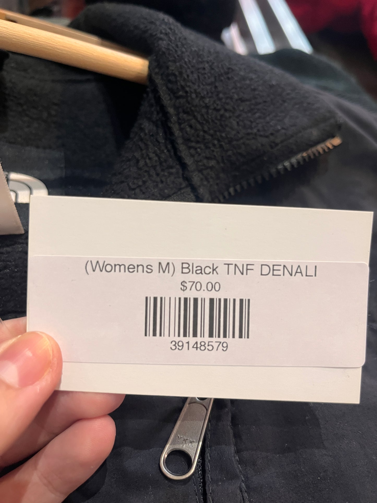 (Womens M) Black TNF DENALI