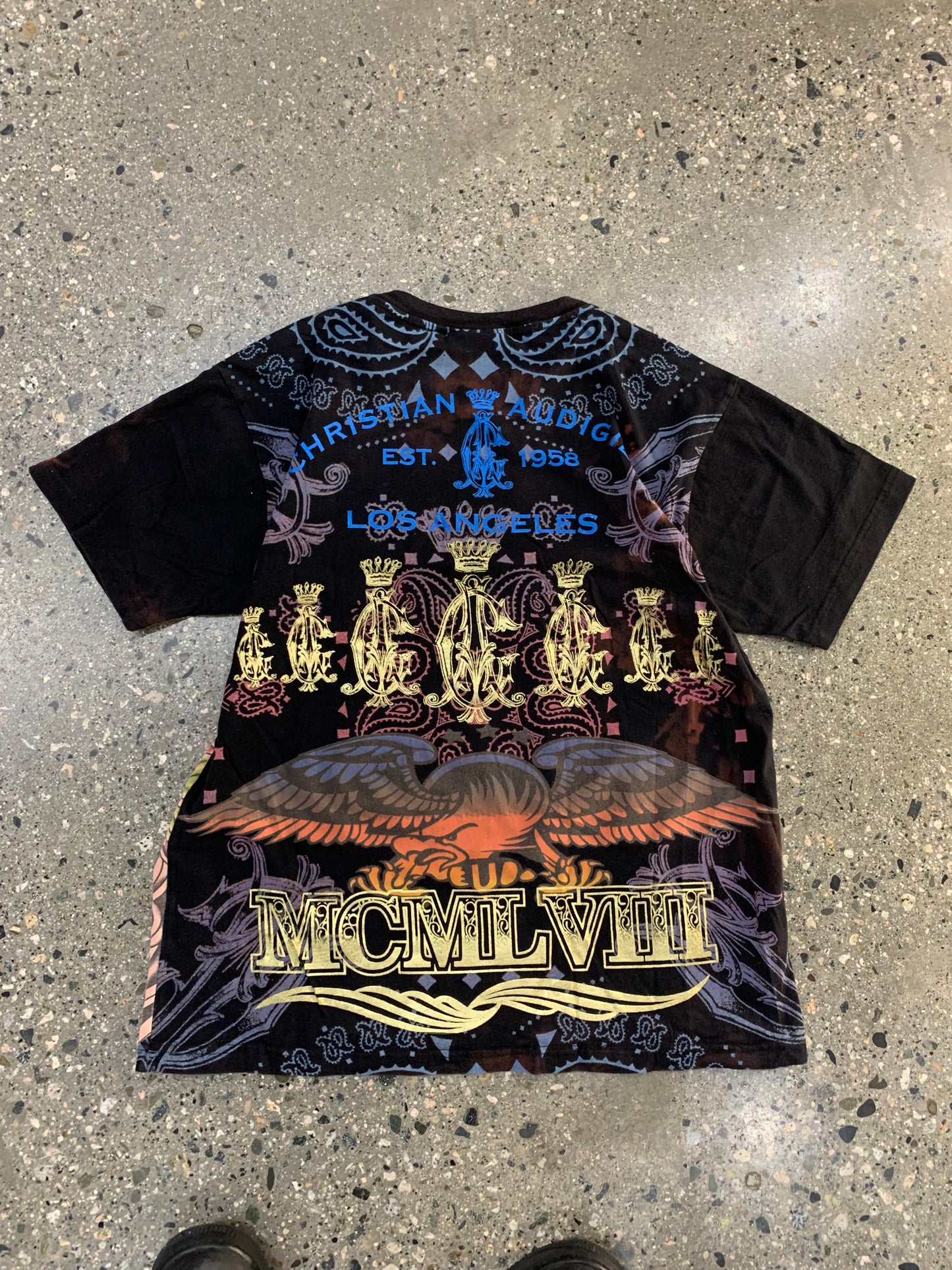 (S) Christian Audigier AOP Tee