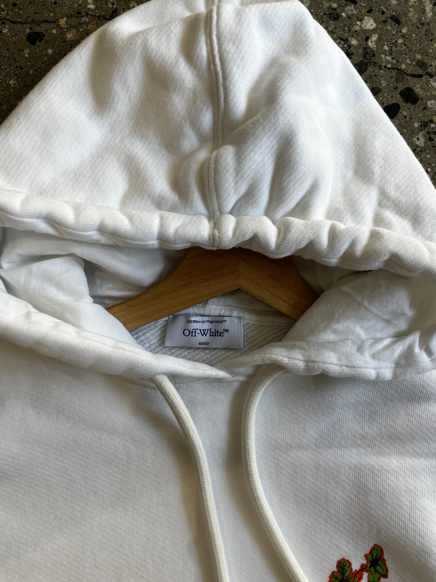 Off-White Ramage Flower Arrow Hoodie