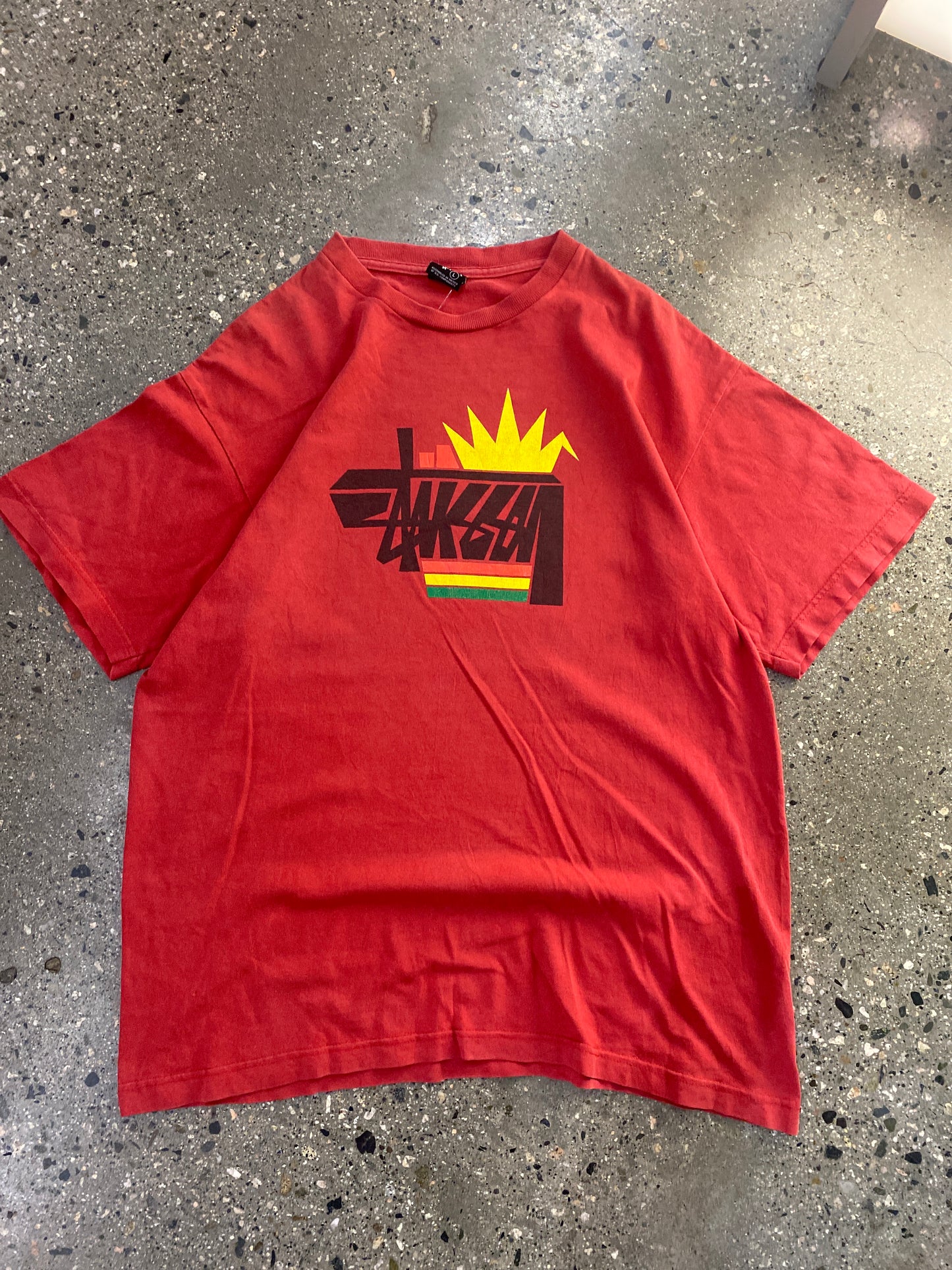 (L) 2000s Stussy Rasta Tee