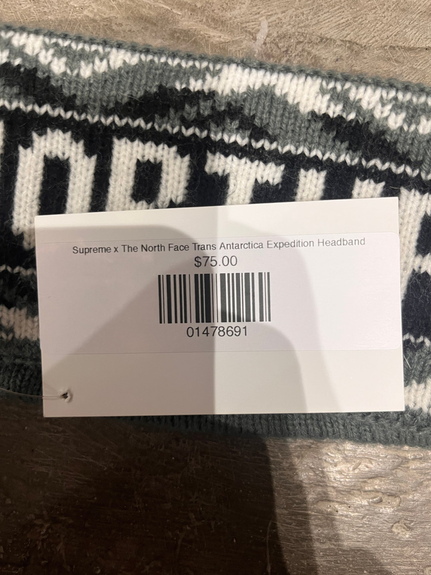 Supreme x The North Face Trans Antarctica Expedition Headband