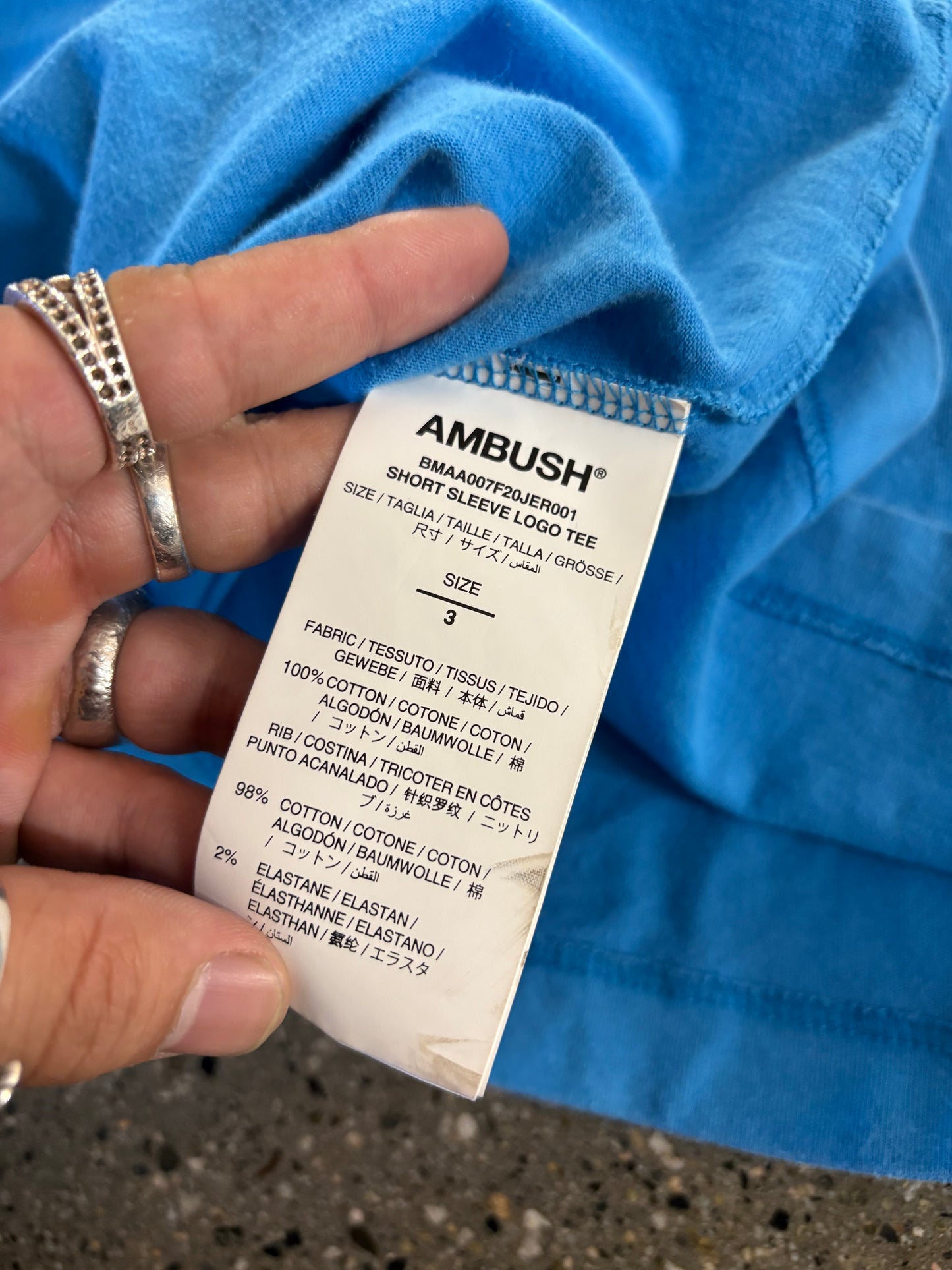 AMBUSH Spellout Tee
