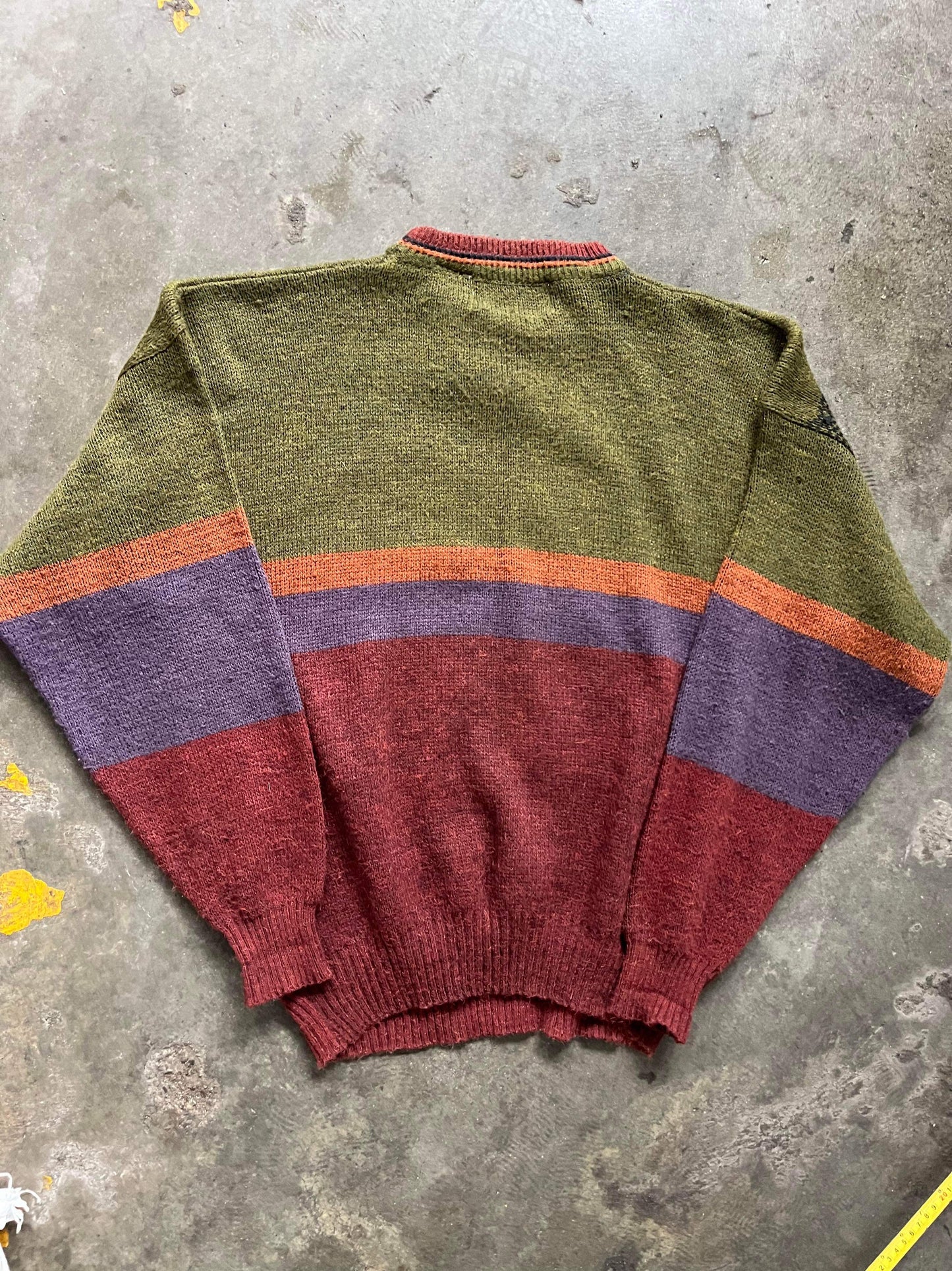 (XL/2X) Vintage Train Stn Knit